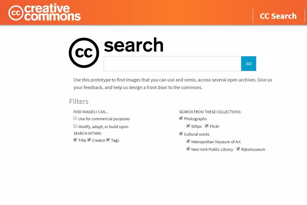 Creative Commons Launches New Search Engine