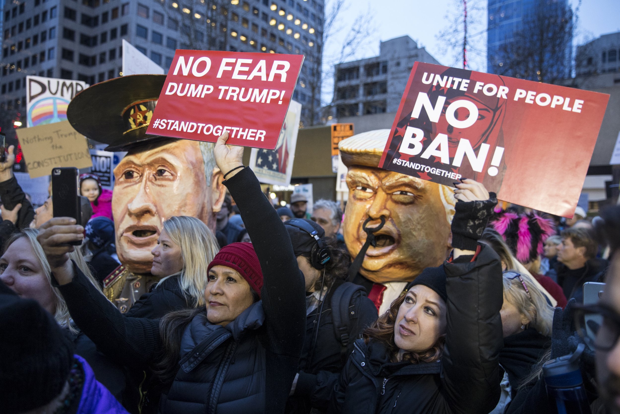 Trump protesters 