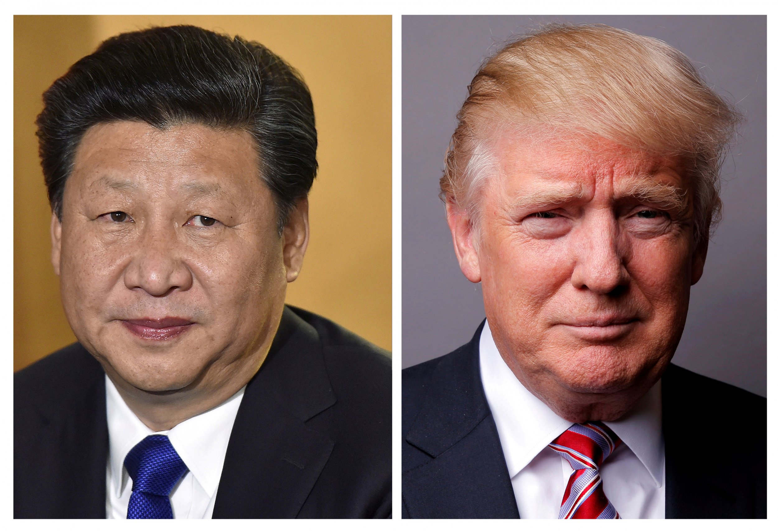 Trump and Xi Jinping joined picture