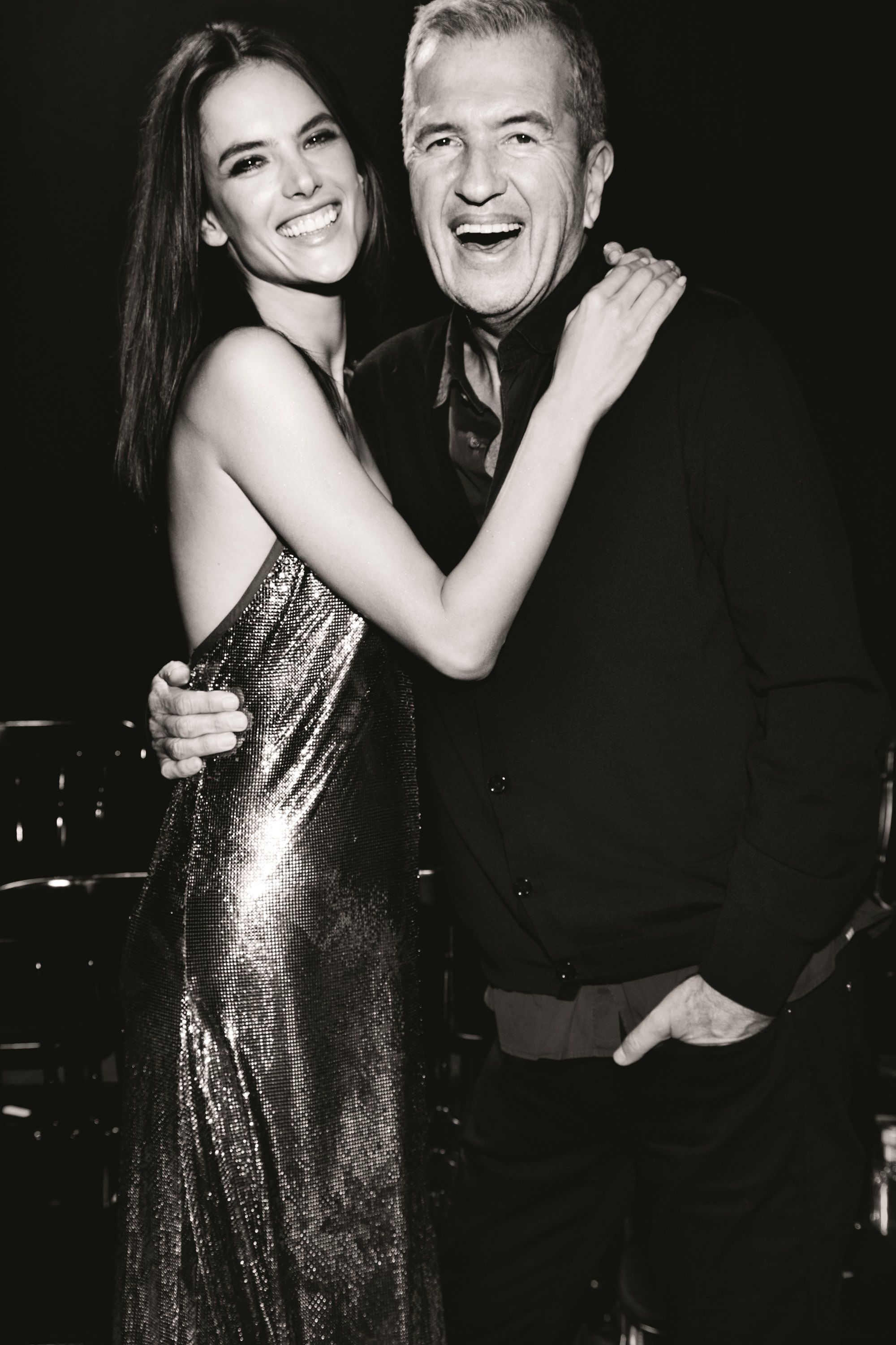 Mario Testino and Alessandra Ambrosio for Ciroc