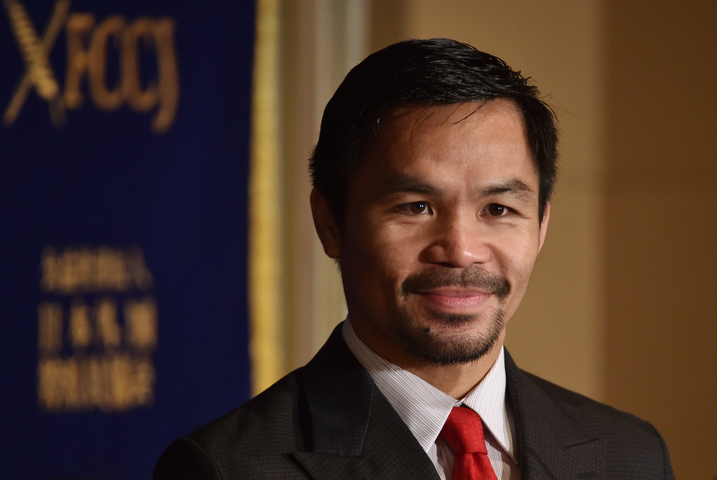 Five-weight boxing world champion Manny Pacquiao.