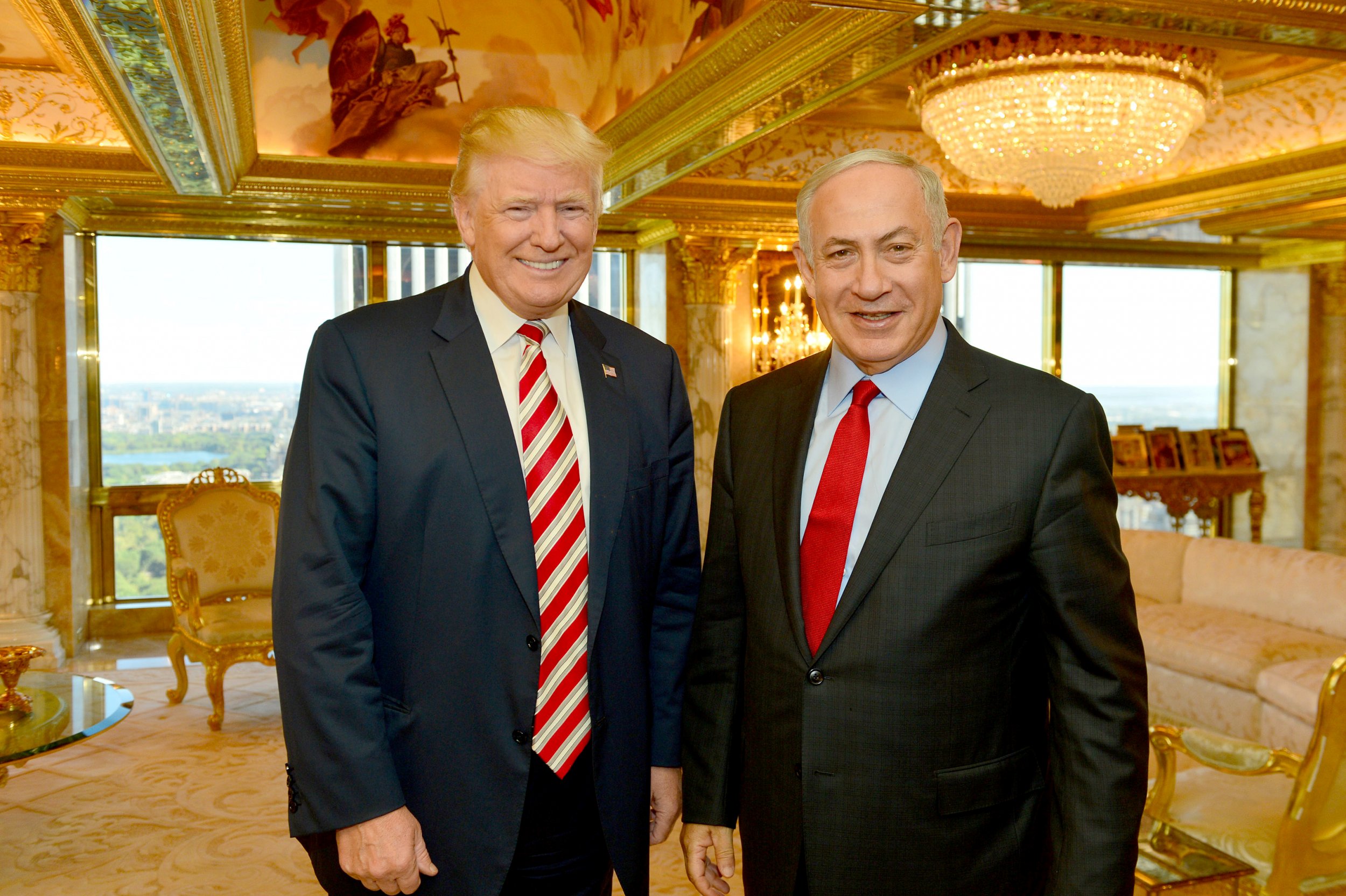 Trump and Netanyahu