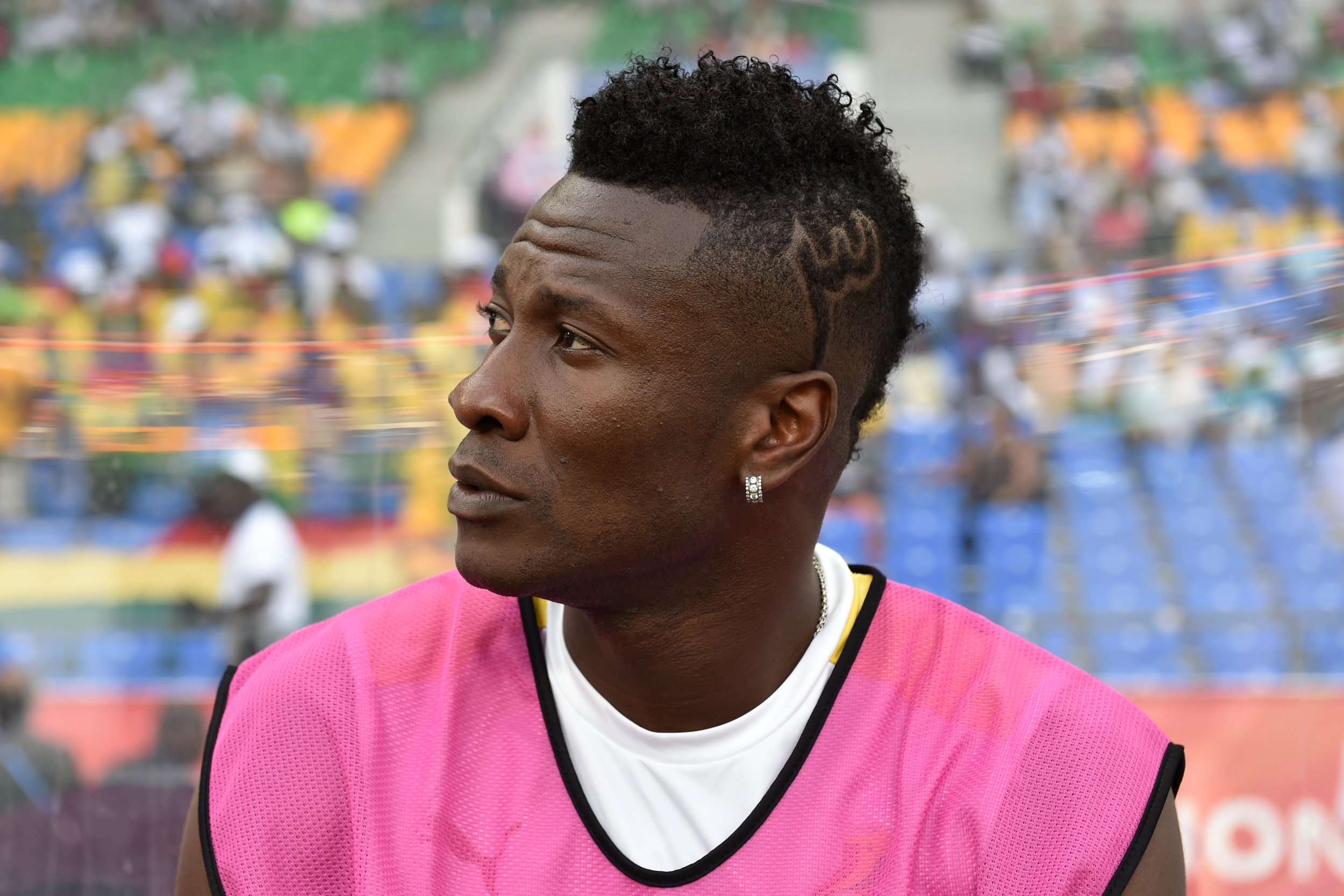 Al-Ahli striker Asamoah Gyan.