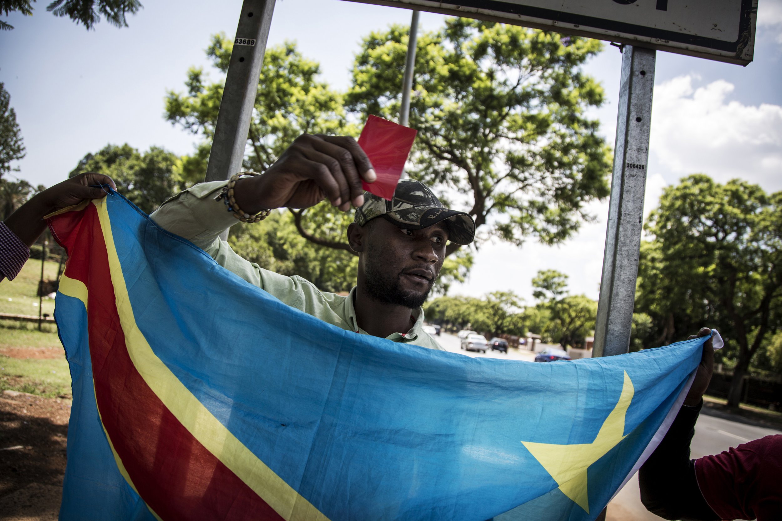 Congo protest South Africa