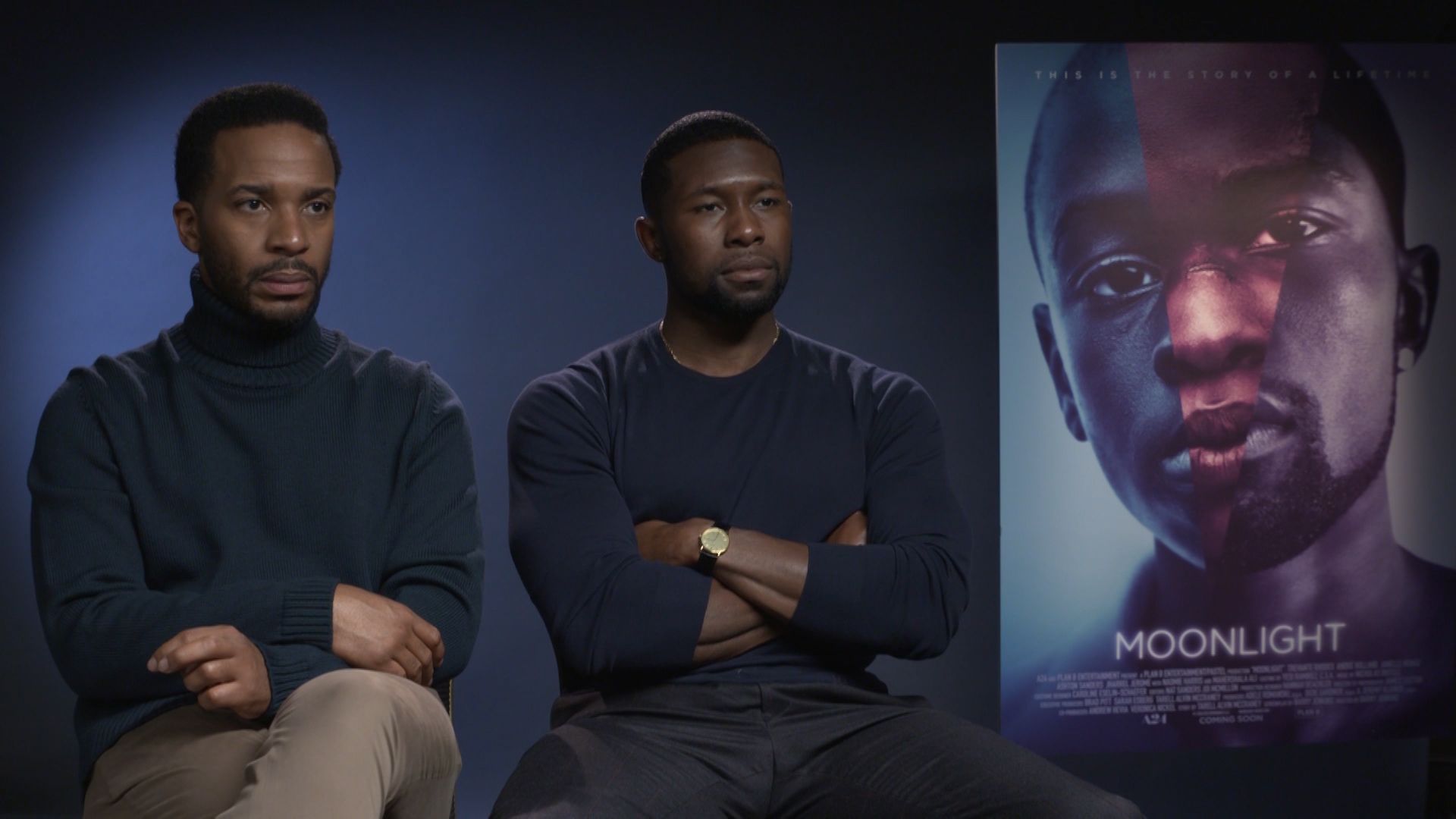 Moonlight - Trevante Rhodes and Andre Holland