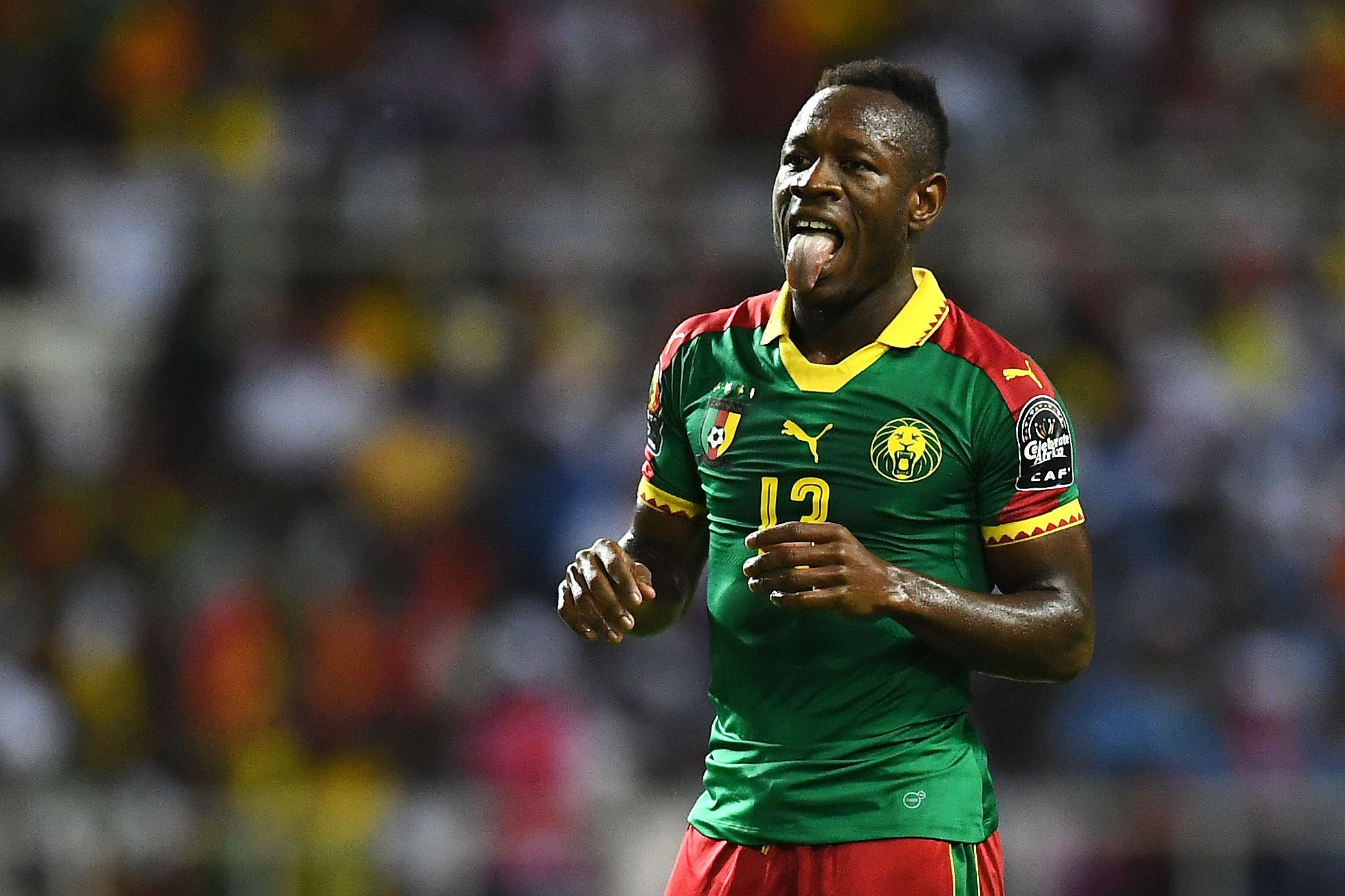 Cameroon winger Christian Bassogog.