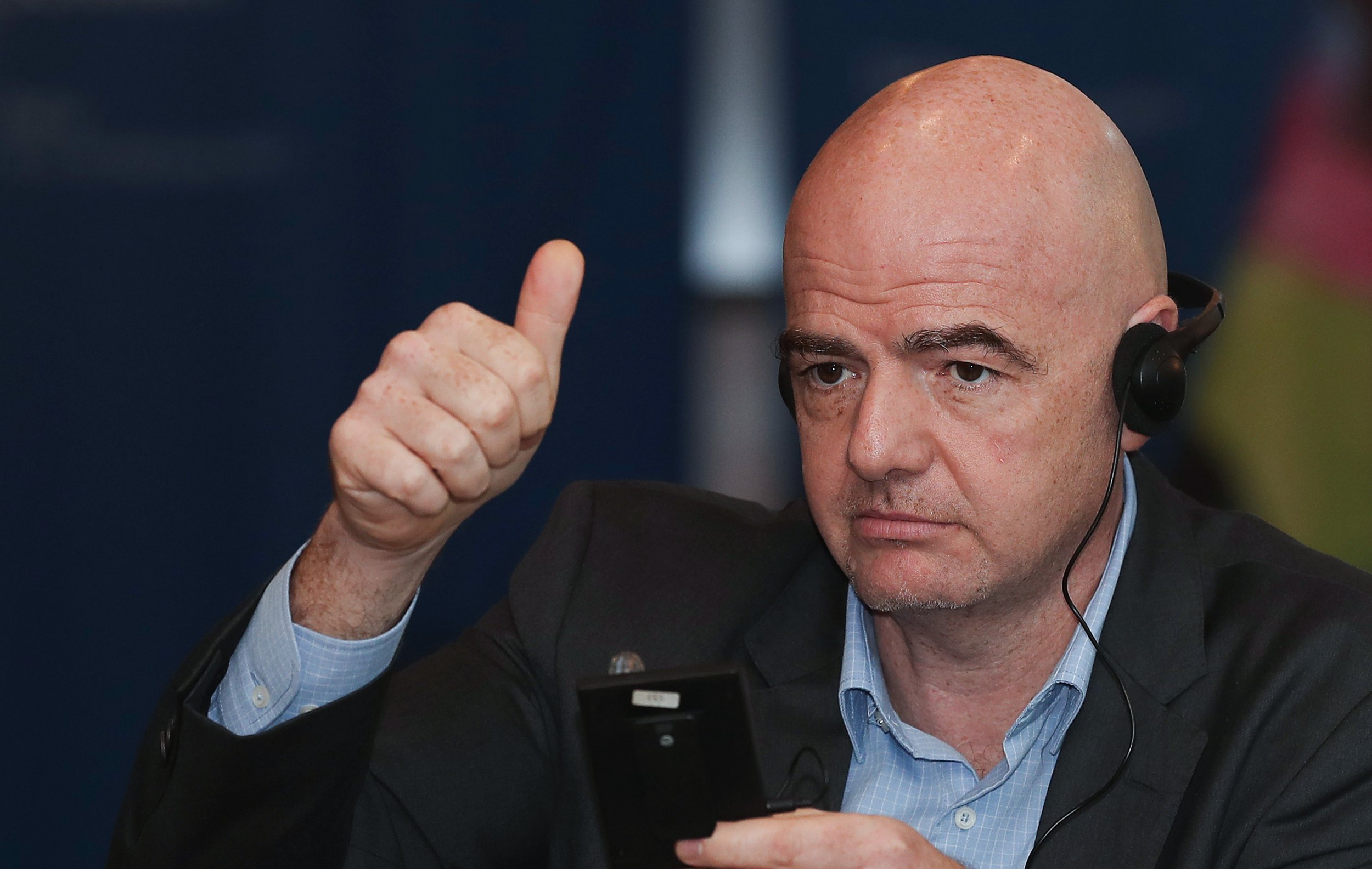 FIFA president Gianni Infantino.