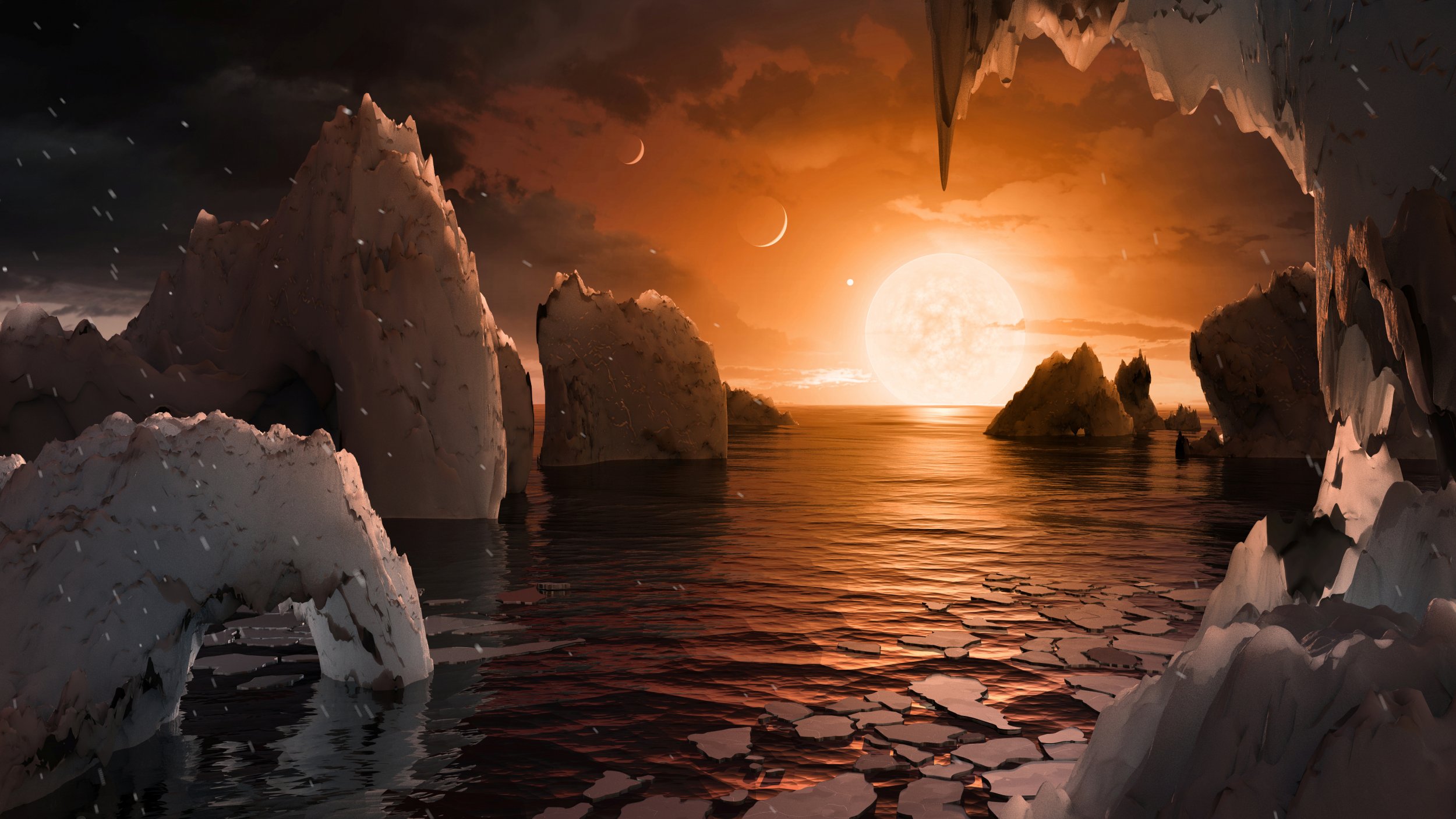 Surface of TRAPPIST-1f