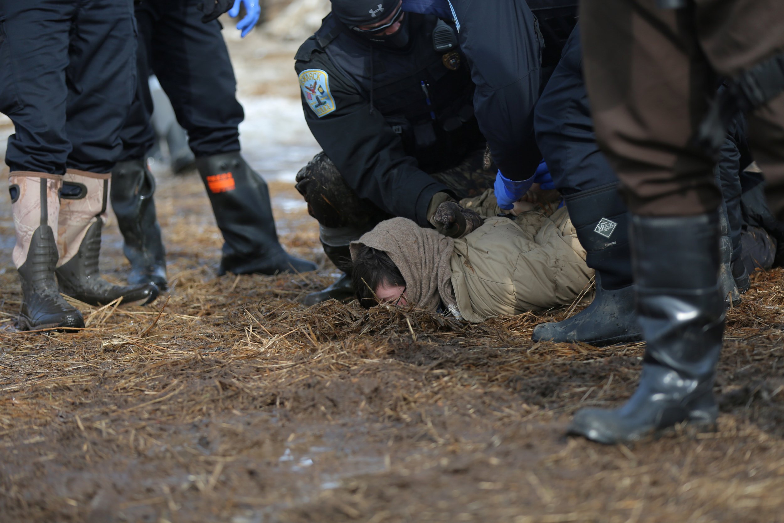 Dakota Pipeline Arrests