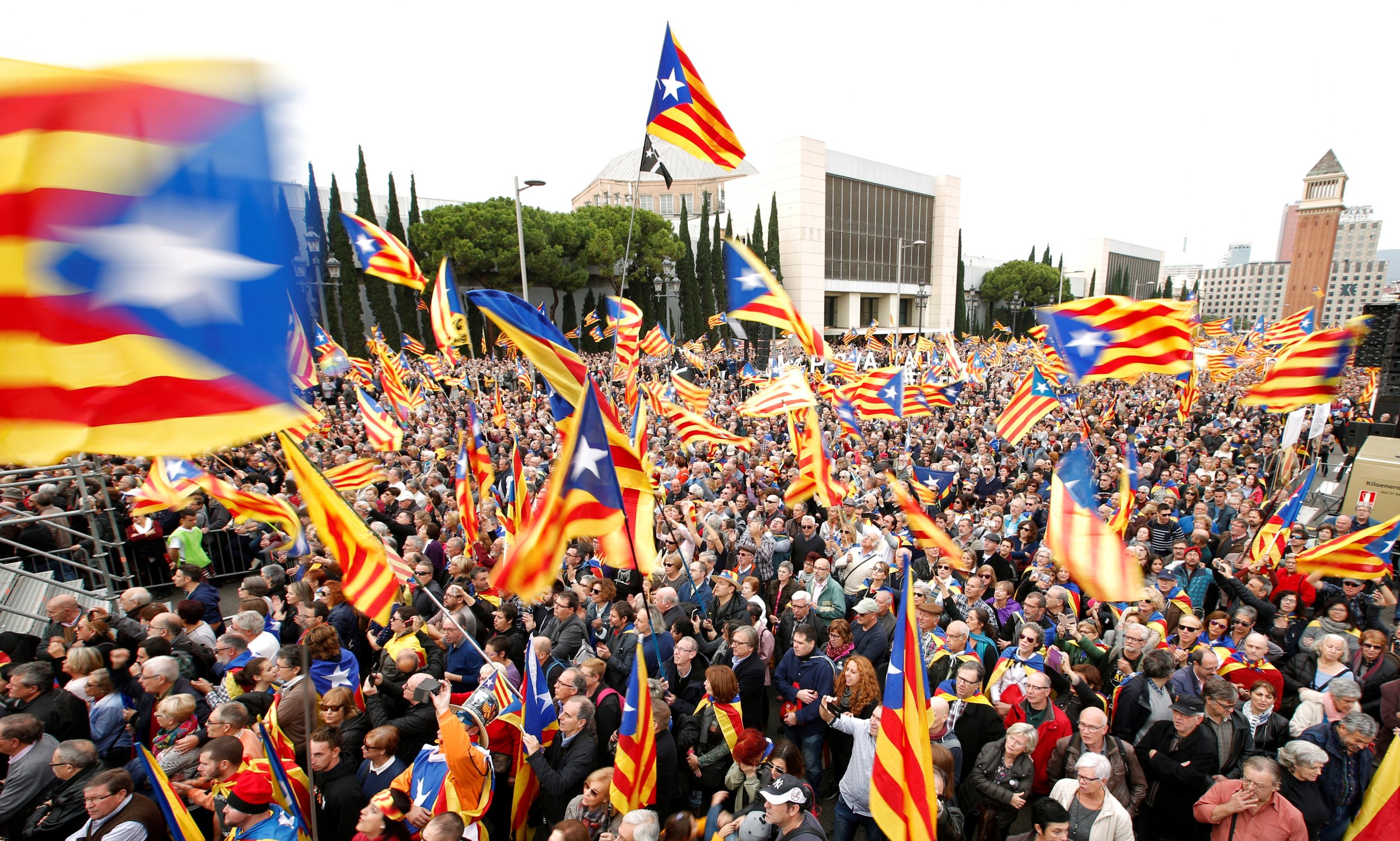 Catalan Independence rally