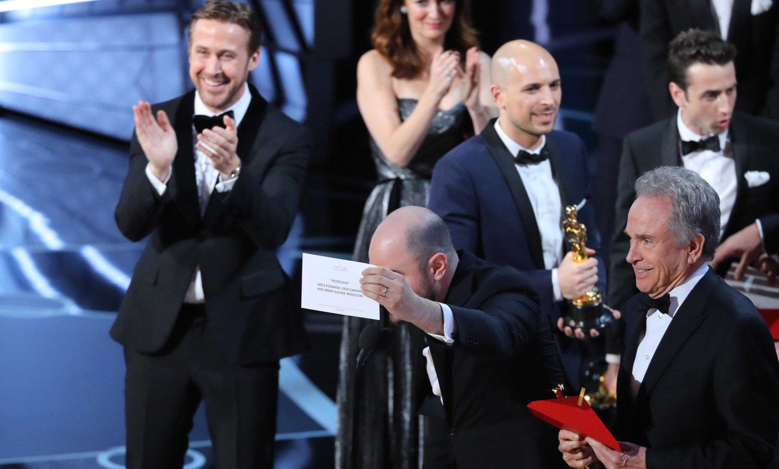 Moonlight' Takes Best Picture, After It Erroneously Went To 'La La Land