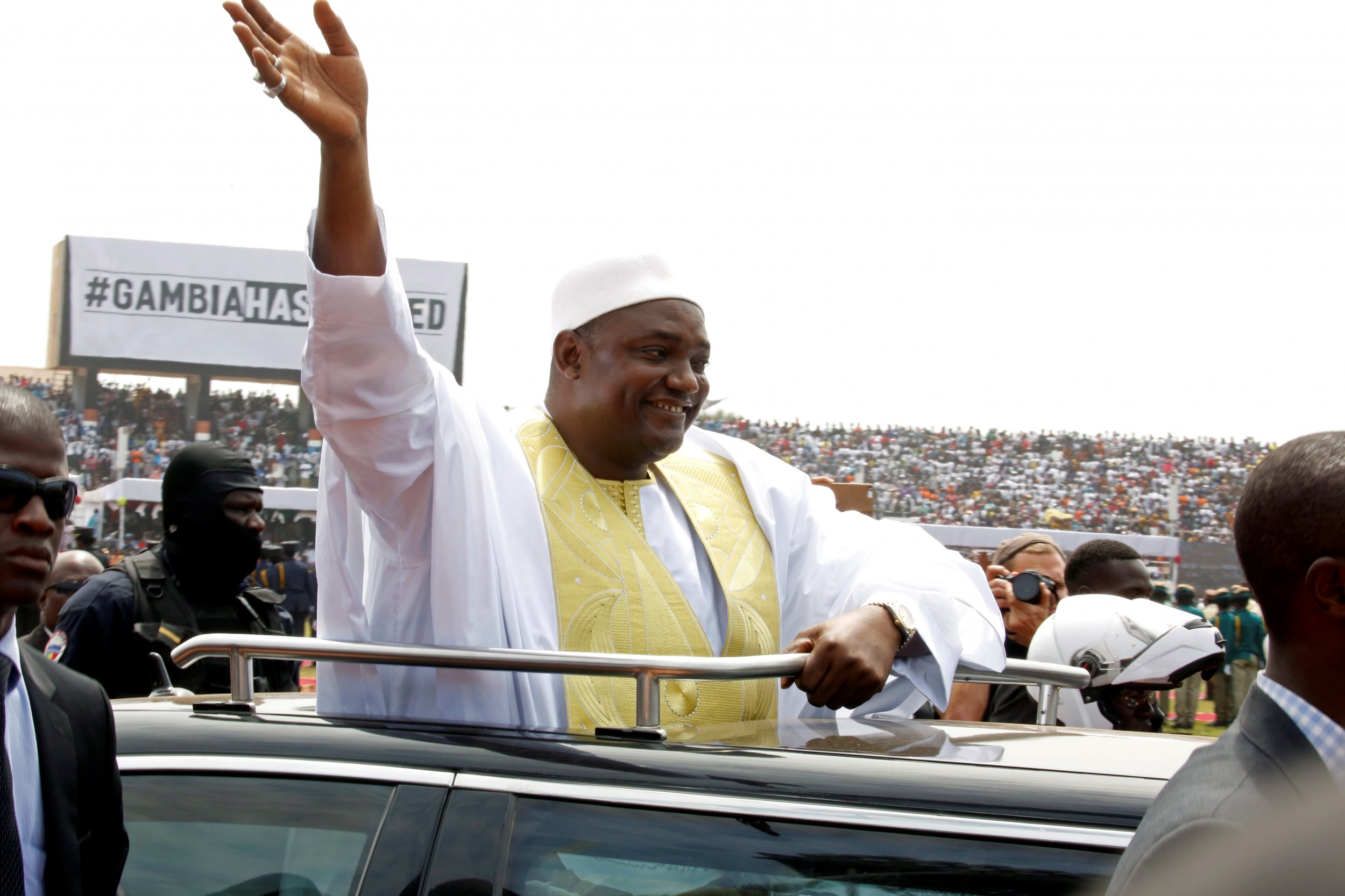 Adama Barrow inauguration