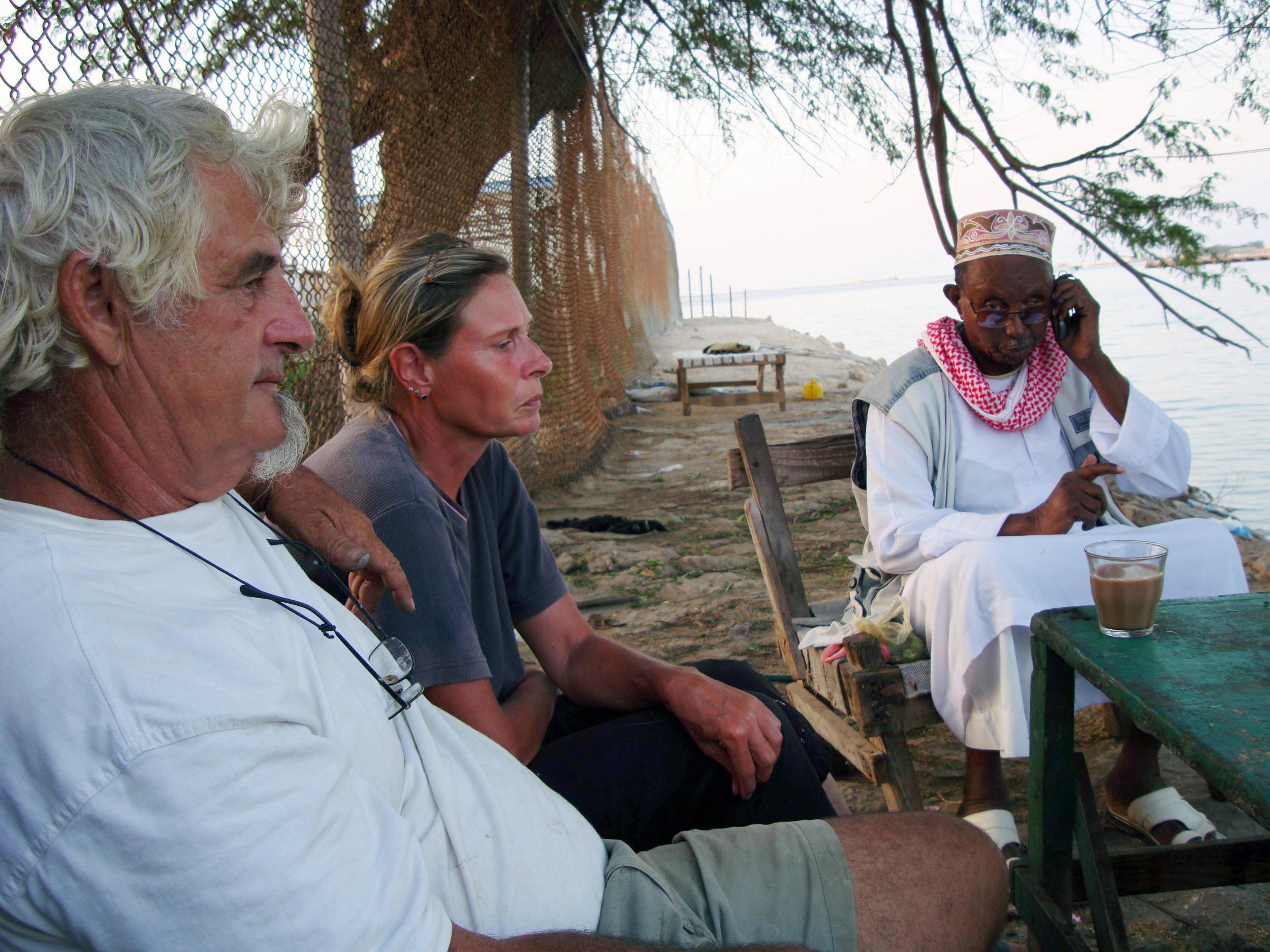 Jurgen Kantner and Sabine Merz in Somalia