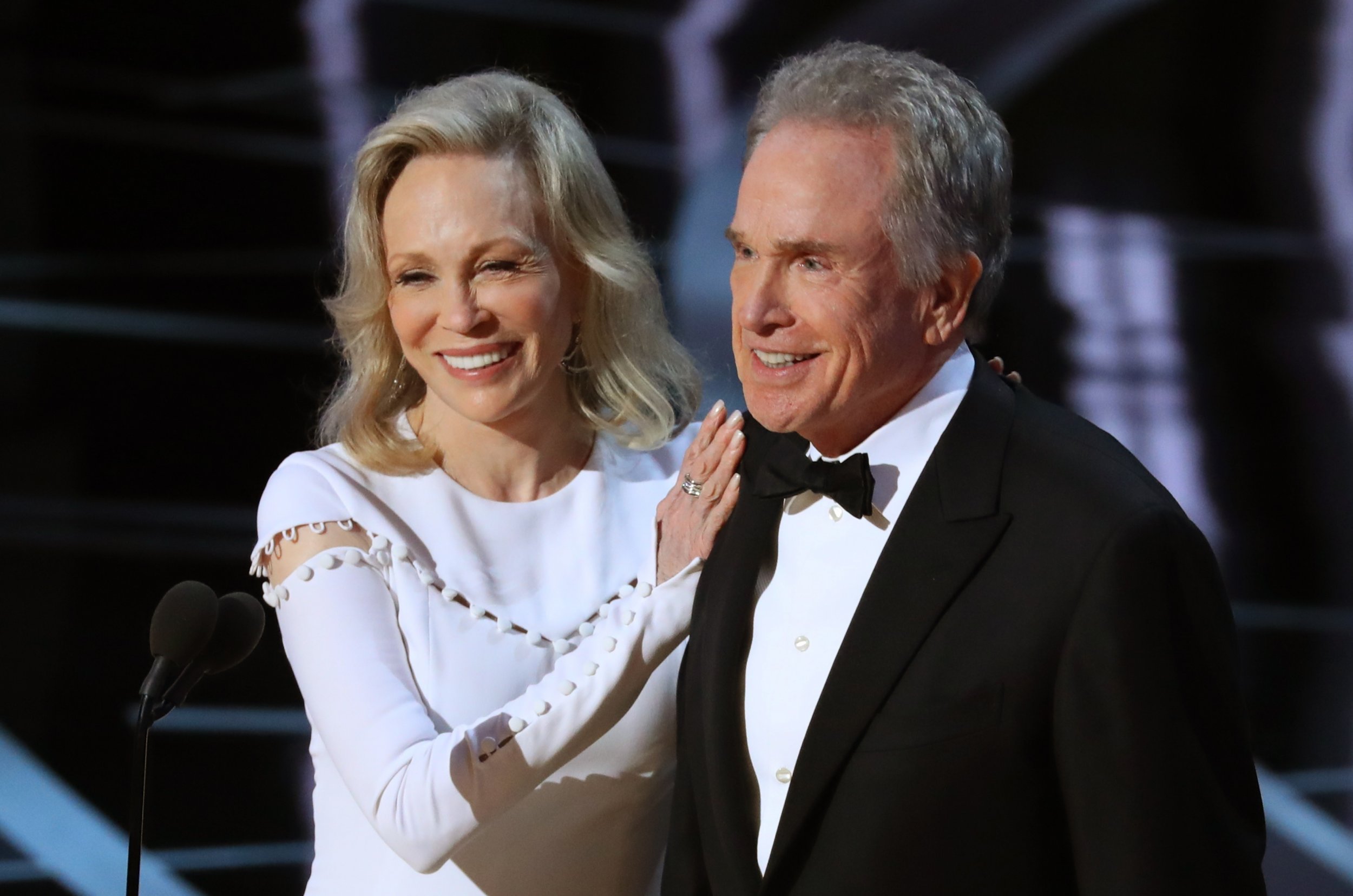 Faye Dunaway Warren Beatty Oscars