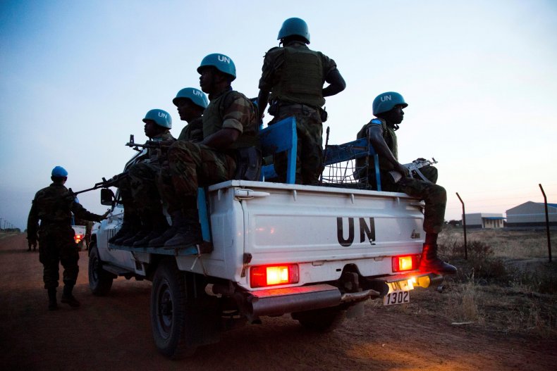 UNMISS patrol