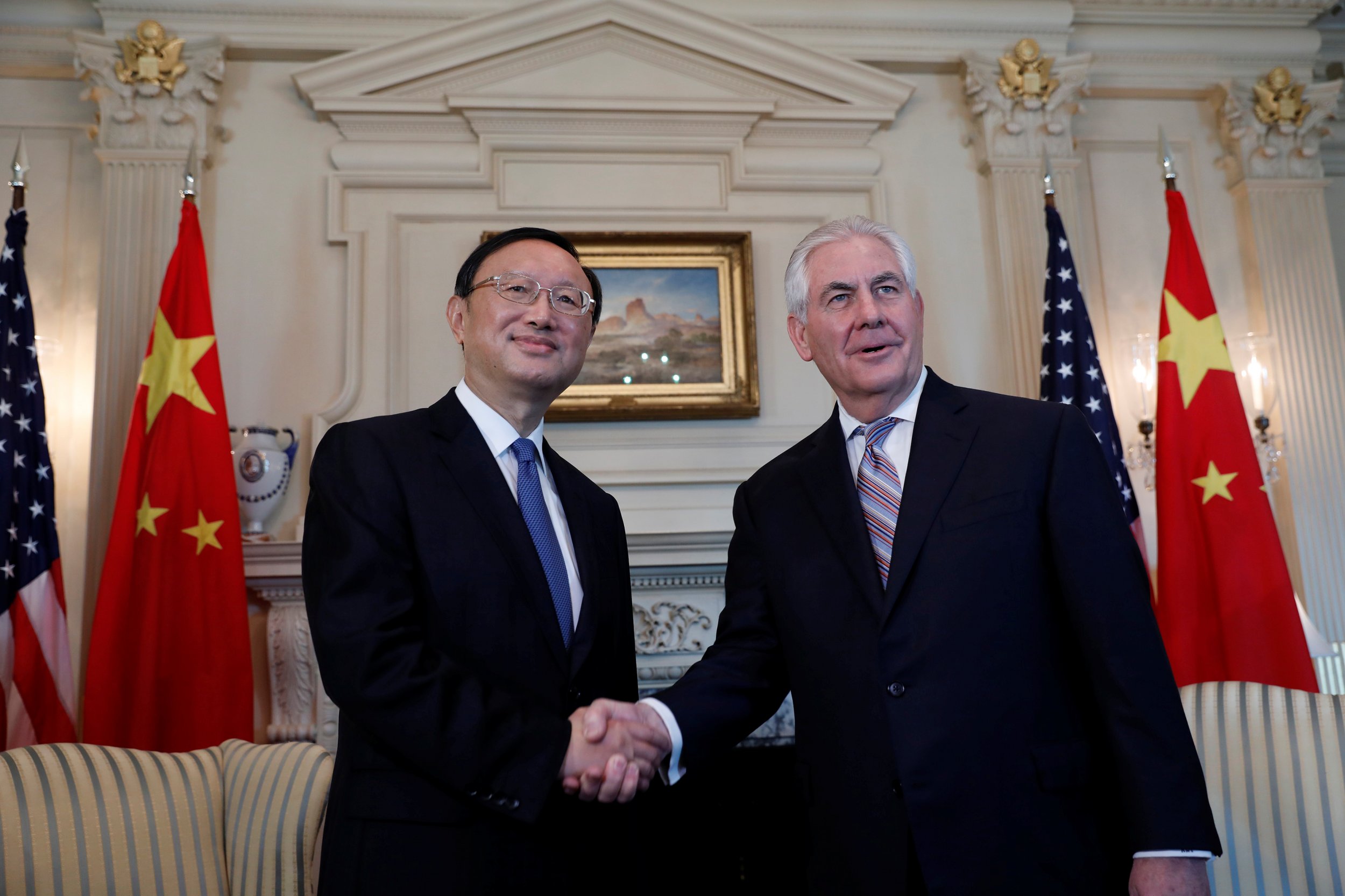 Rex Tillerson Yang Jiechi