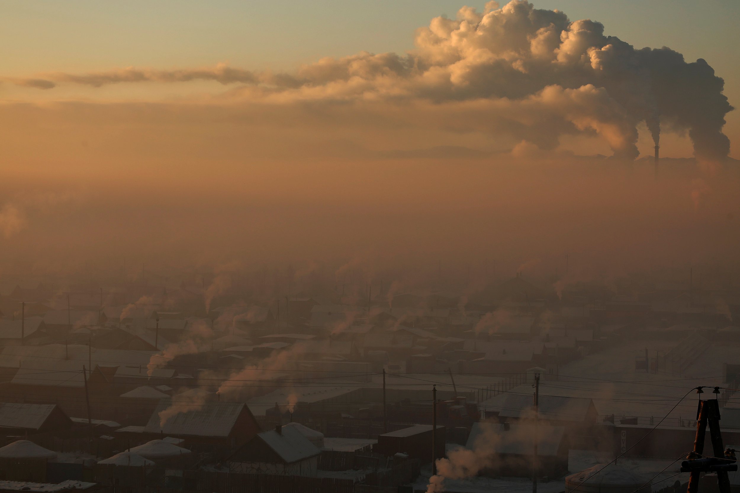 Pollution in Mongolia