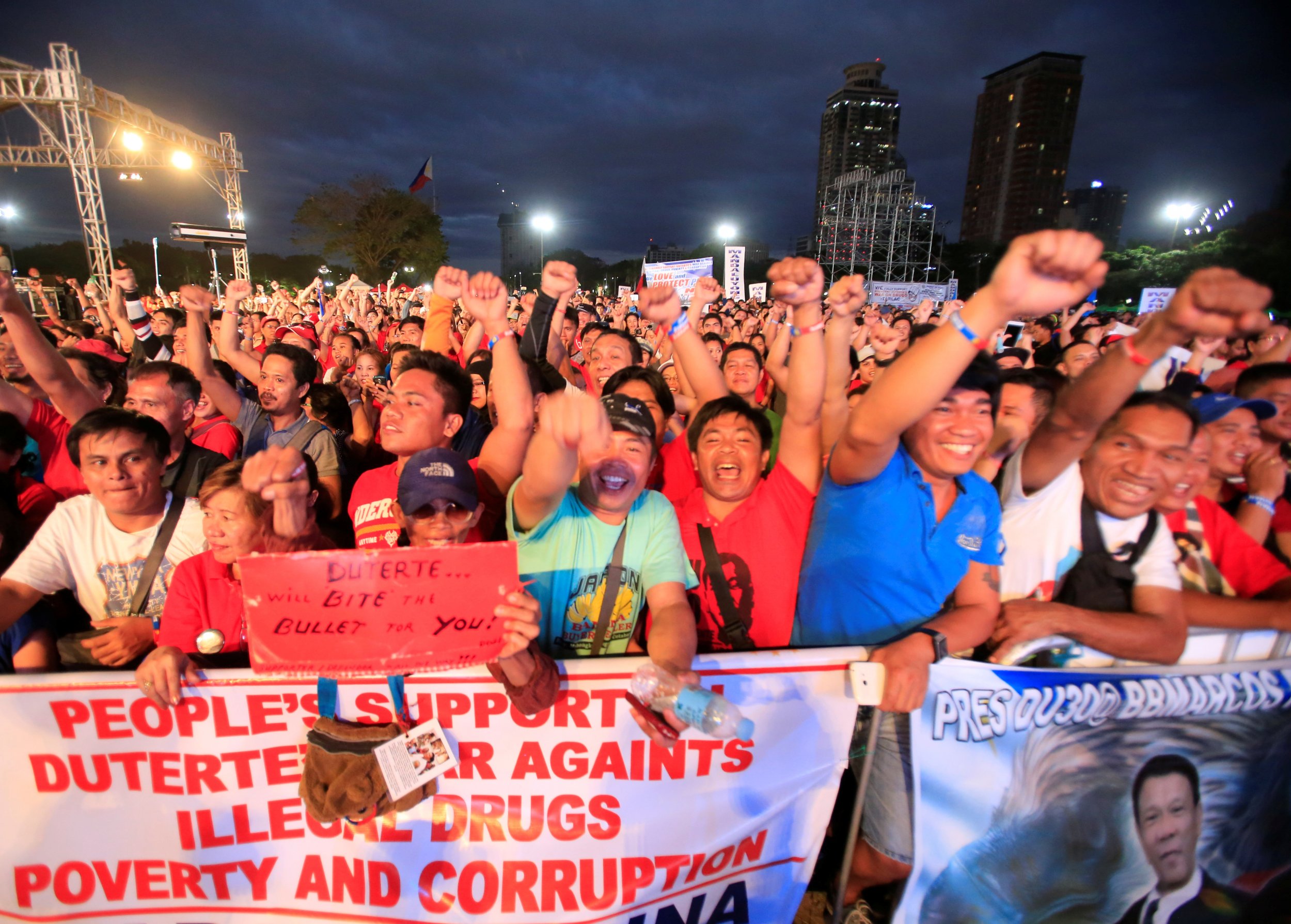 Duterte supporters