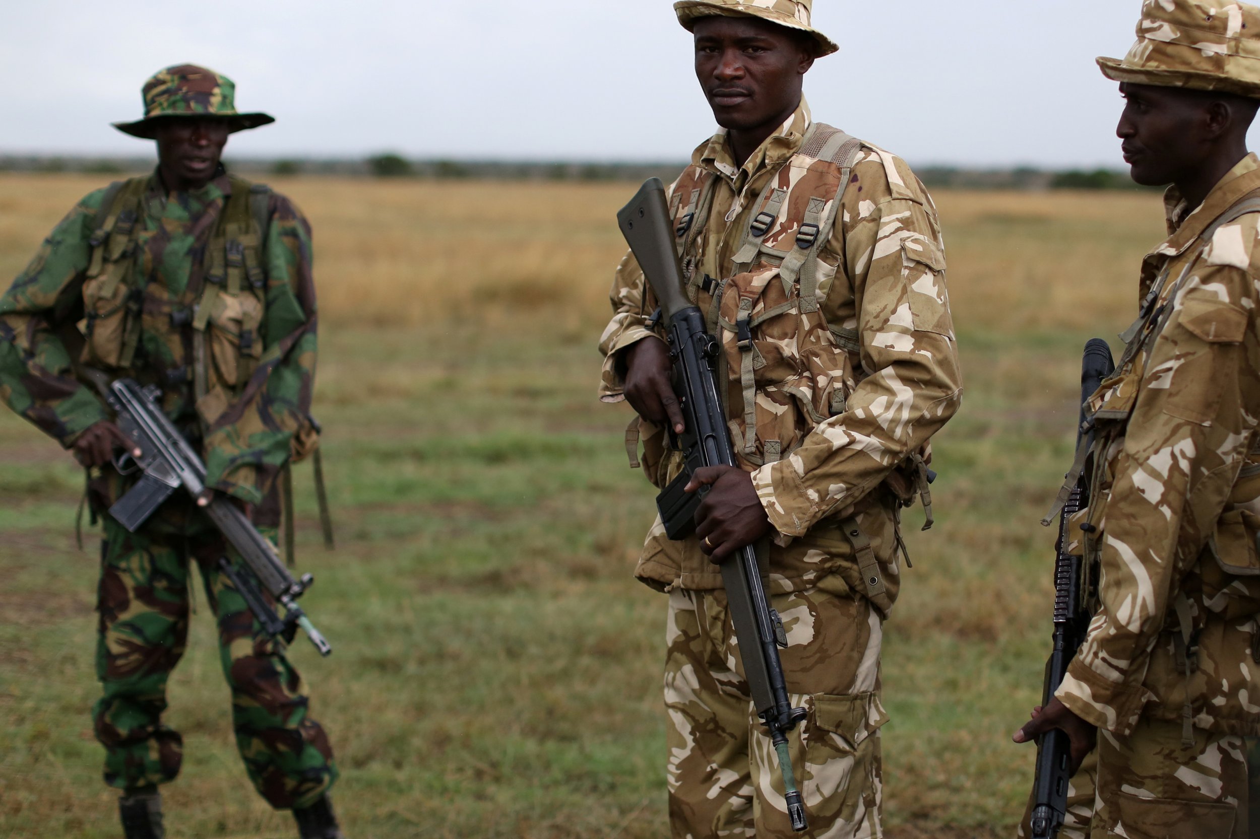 Kenya anti-poaching rangers