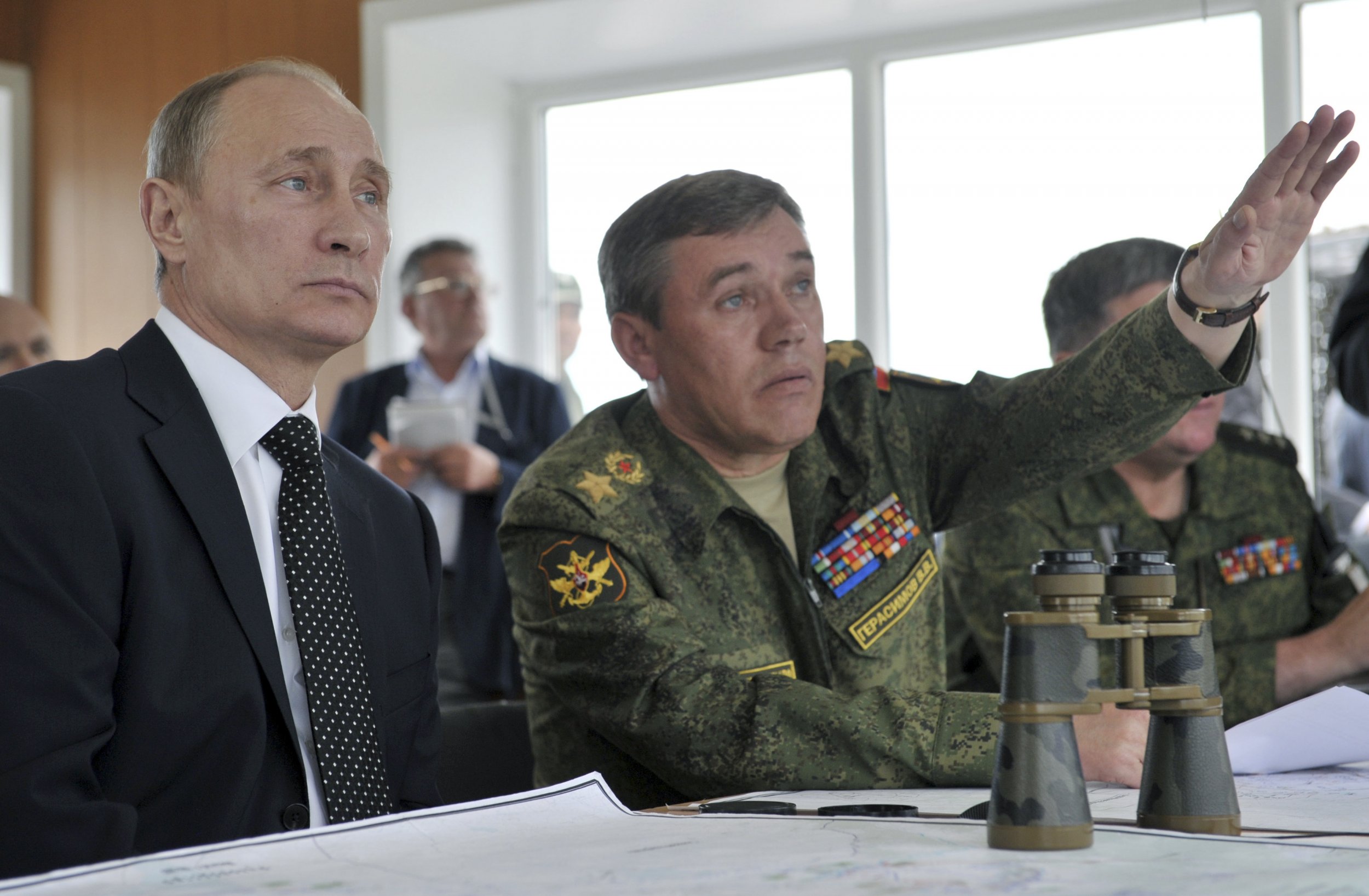 Putin and Gerasimov