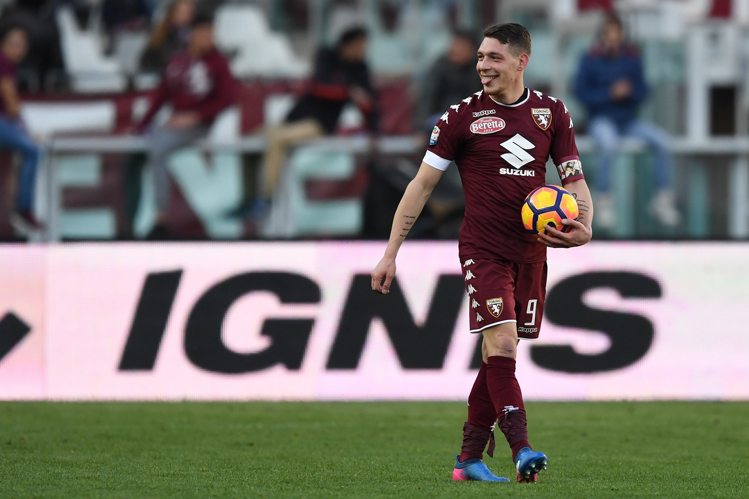 Torino striker Andrea Belotti.