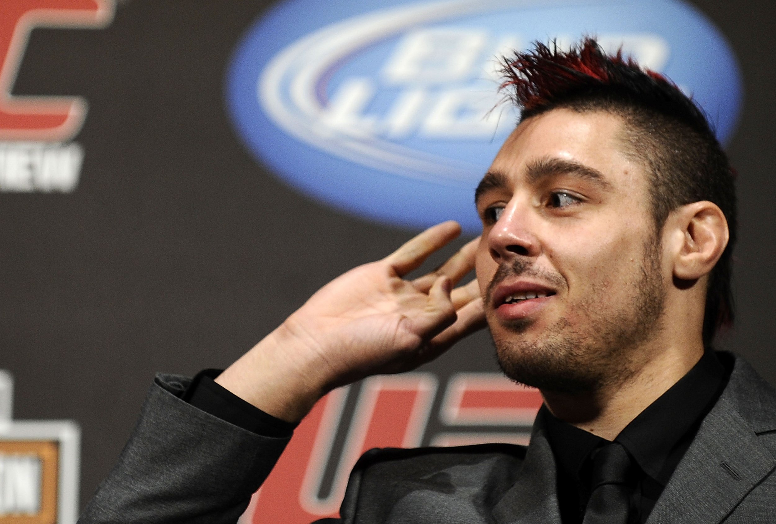 UFC fighter and commentator Dan Hardy.