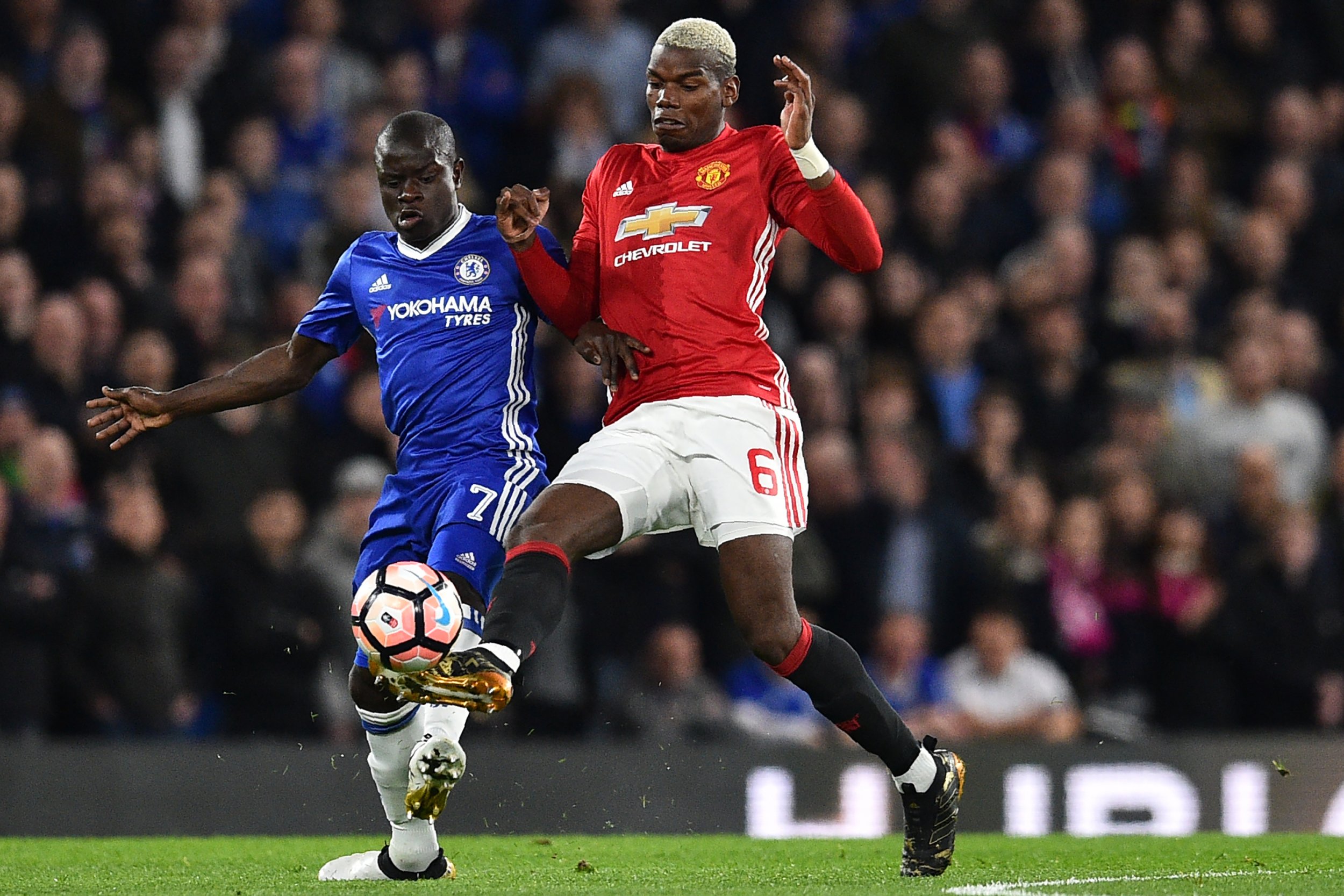 Kante and Pogba