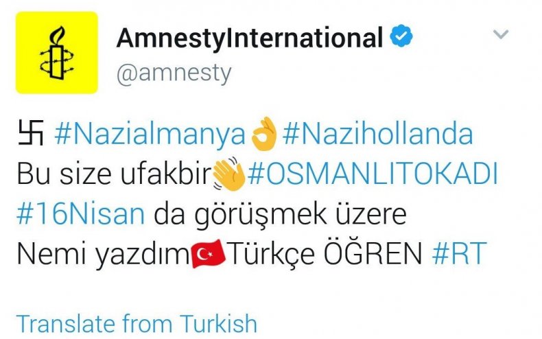 Twitter hack hijack nazi amnesty