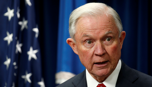 Attorney General Jeff Sessions condemns ideas to use medical marijuana to ease the opioid and heroin epidemic ravaging the U.S.