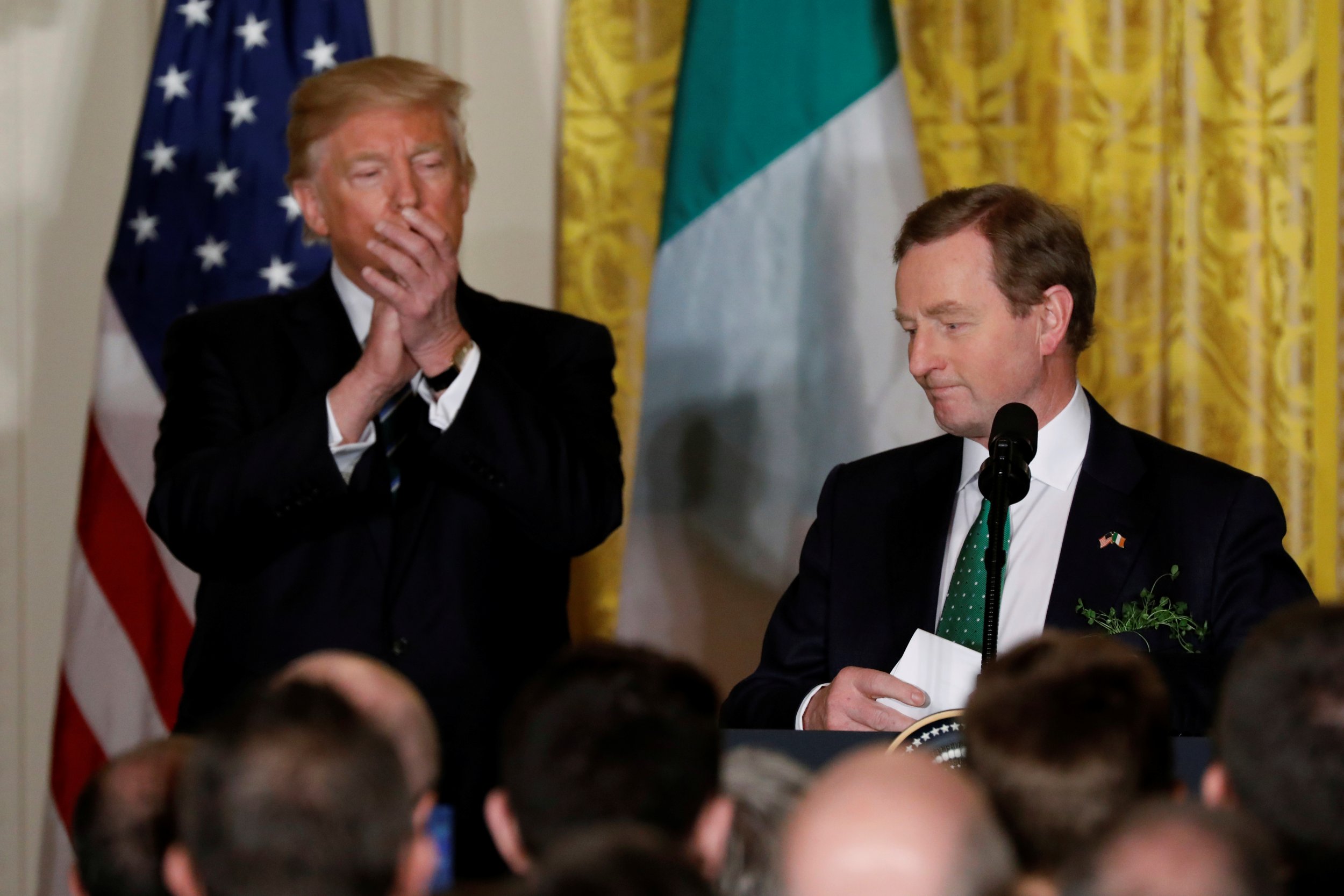 Donald Trump Enda Kenny