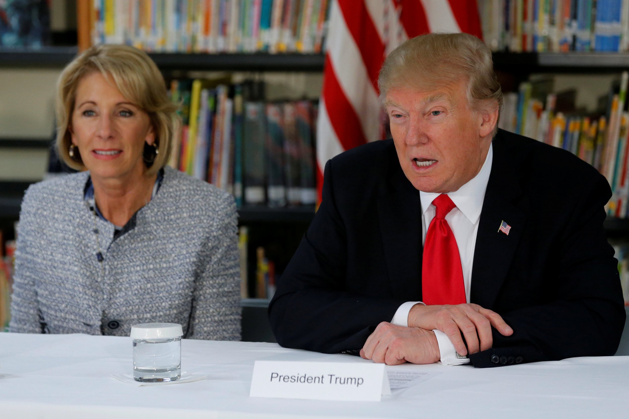 Betsy DeVos, Donald Trump