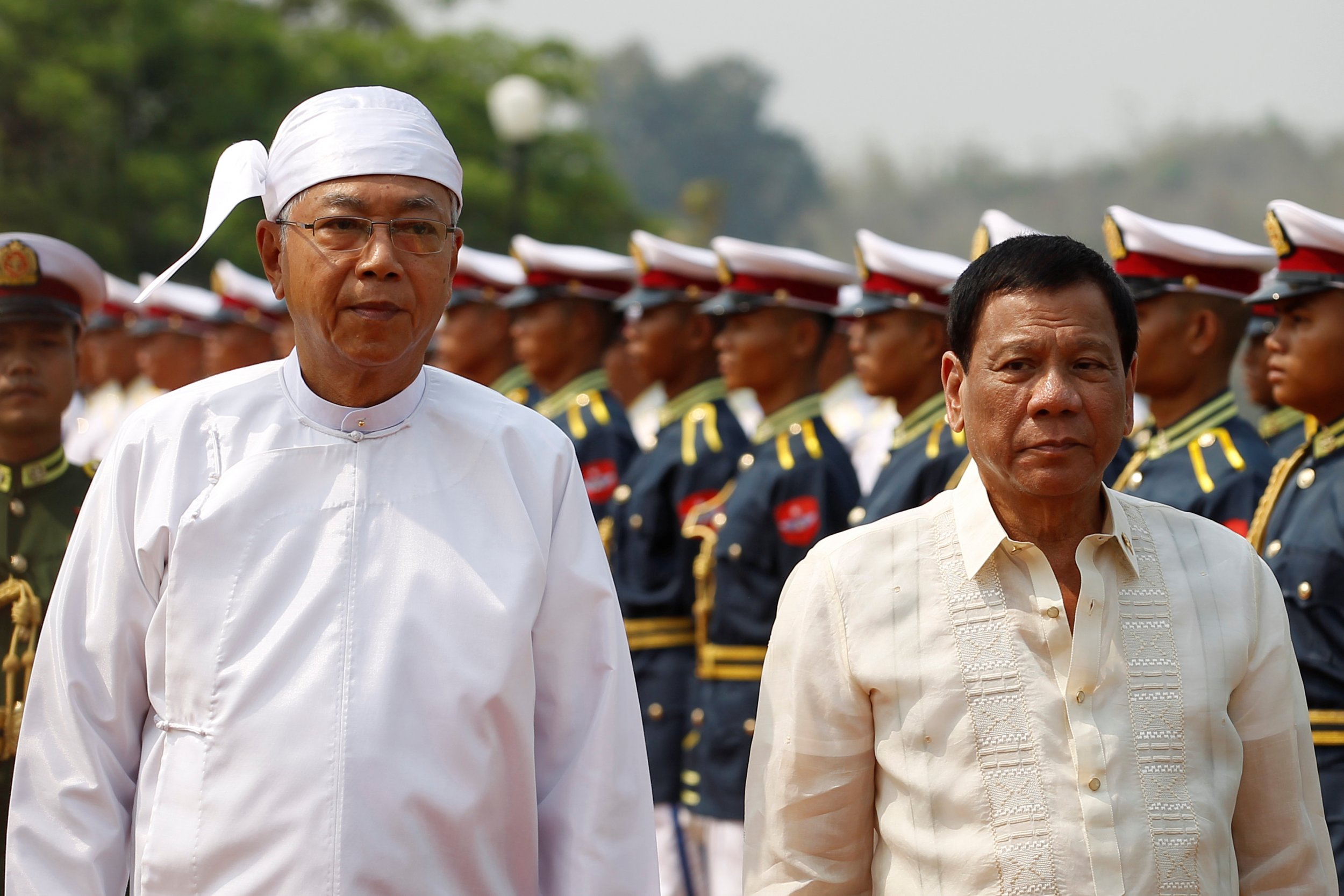 Duterte in Myanmar