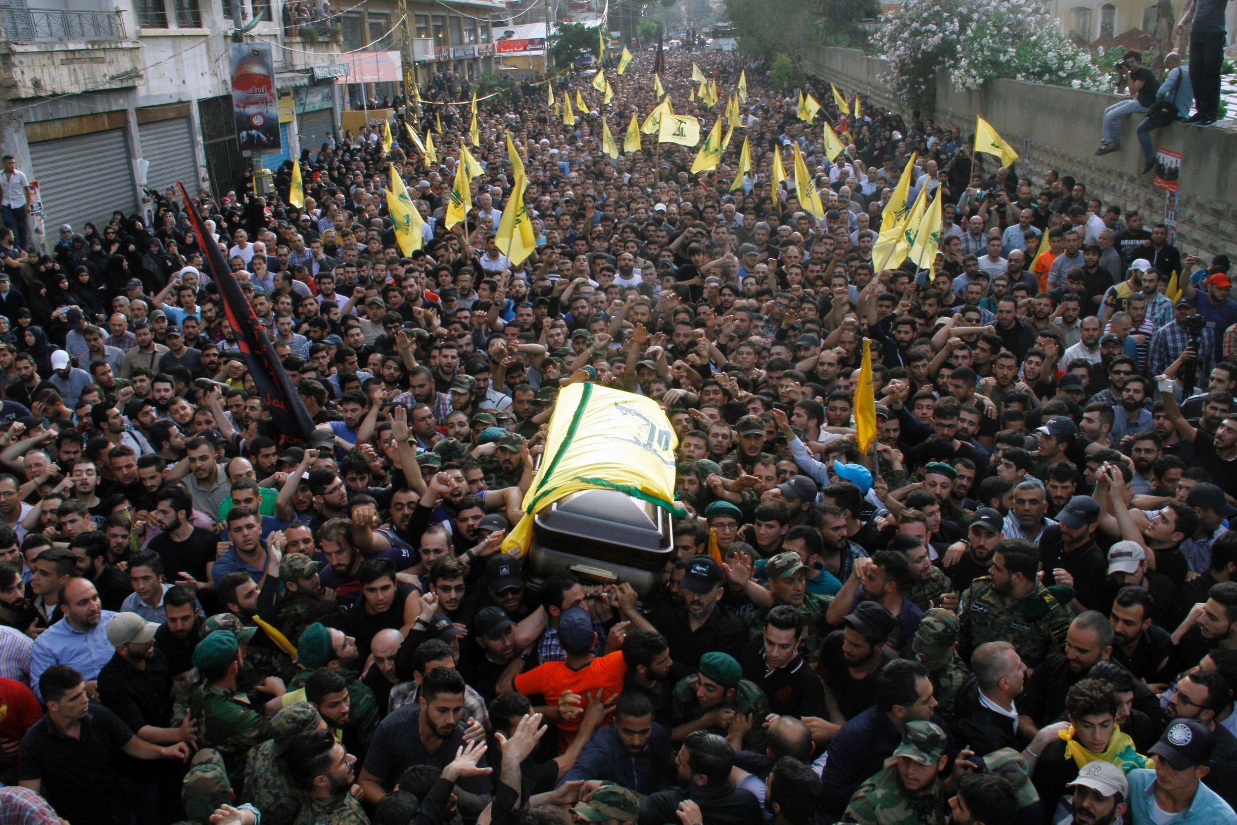 Hezbollah funeral