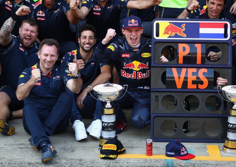 Verstappen's First Win