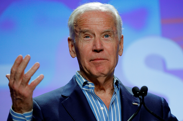 Joe Biden says President Donald Trump should apologize to Barack Obama for wiretapping claim.