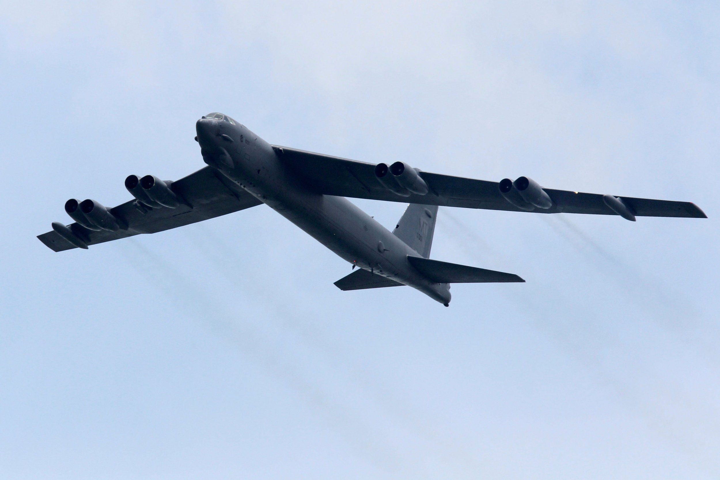 US bomber plane