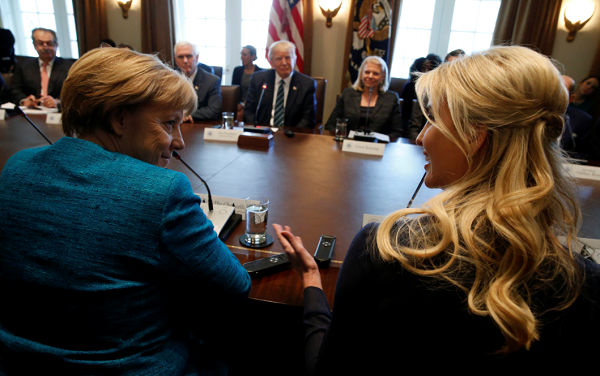 Ivanka Trump to meet with Chancellor Angela Merkel in Germany "very soon."