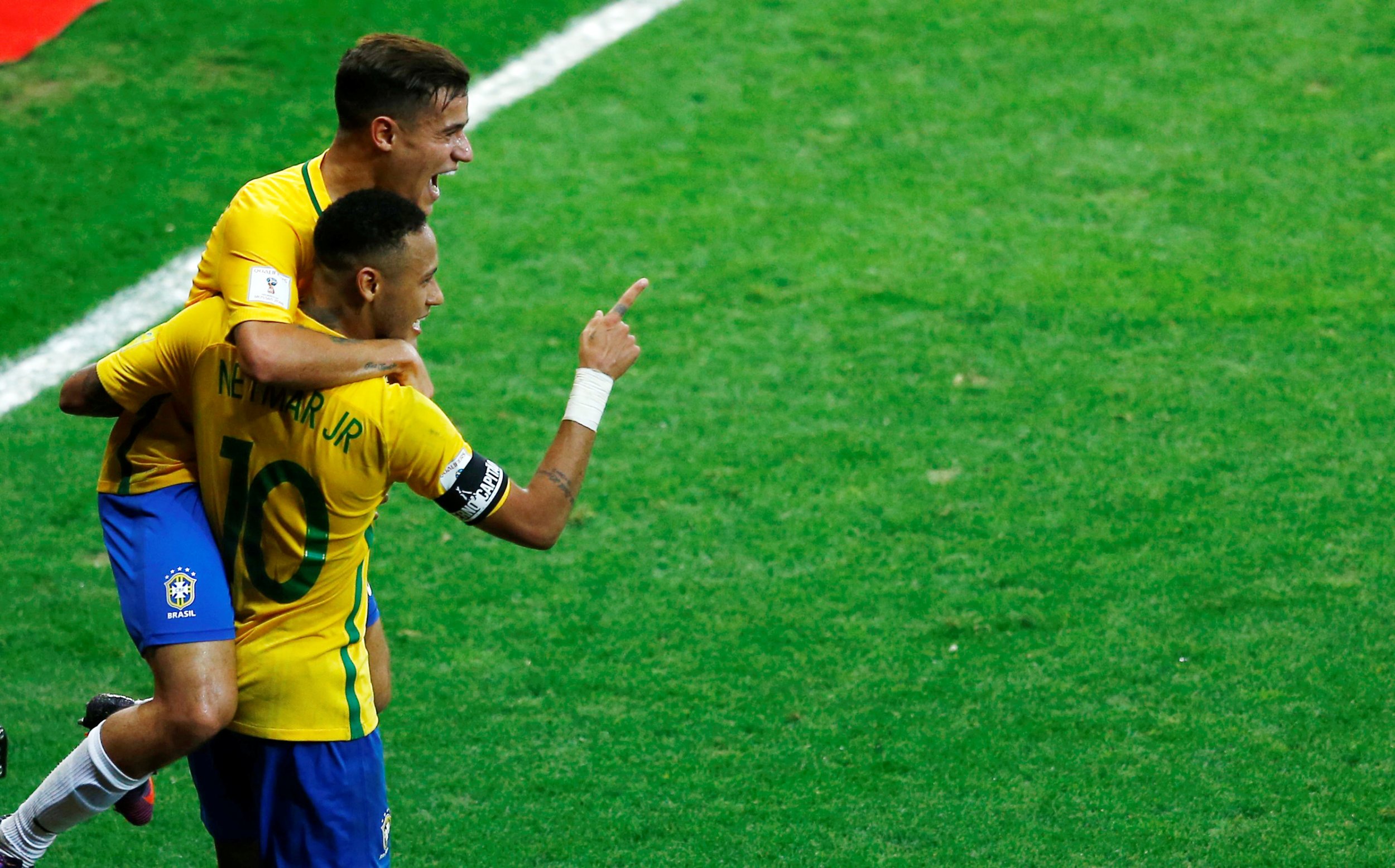 Neymar and Coutinho 