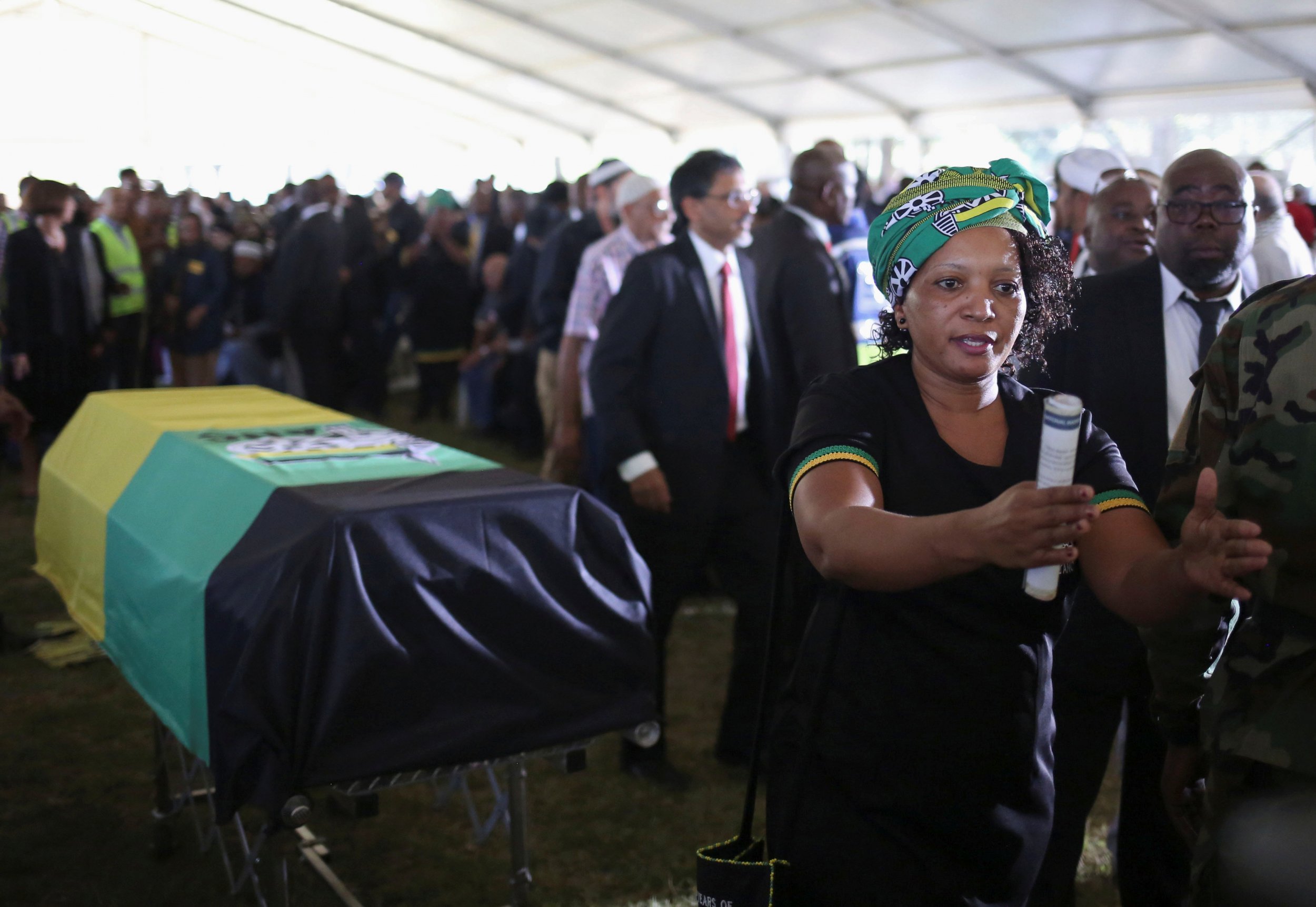 Kathrada funeral