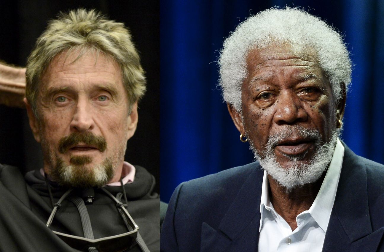 John Mcafee Wants Morgan Freeman To Play Him In Biopic