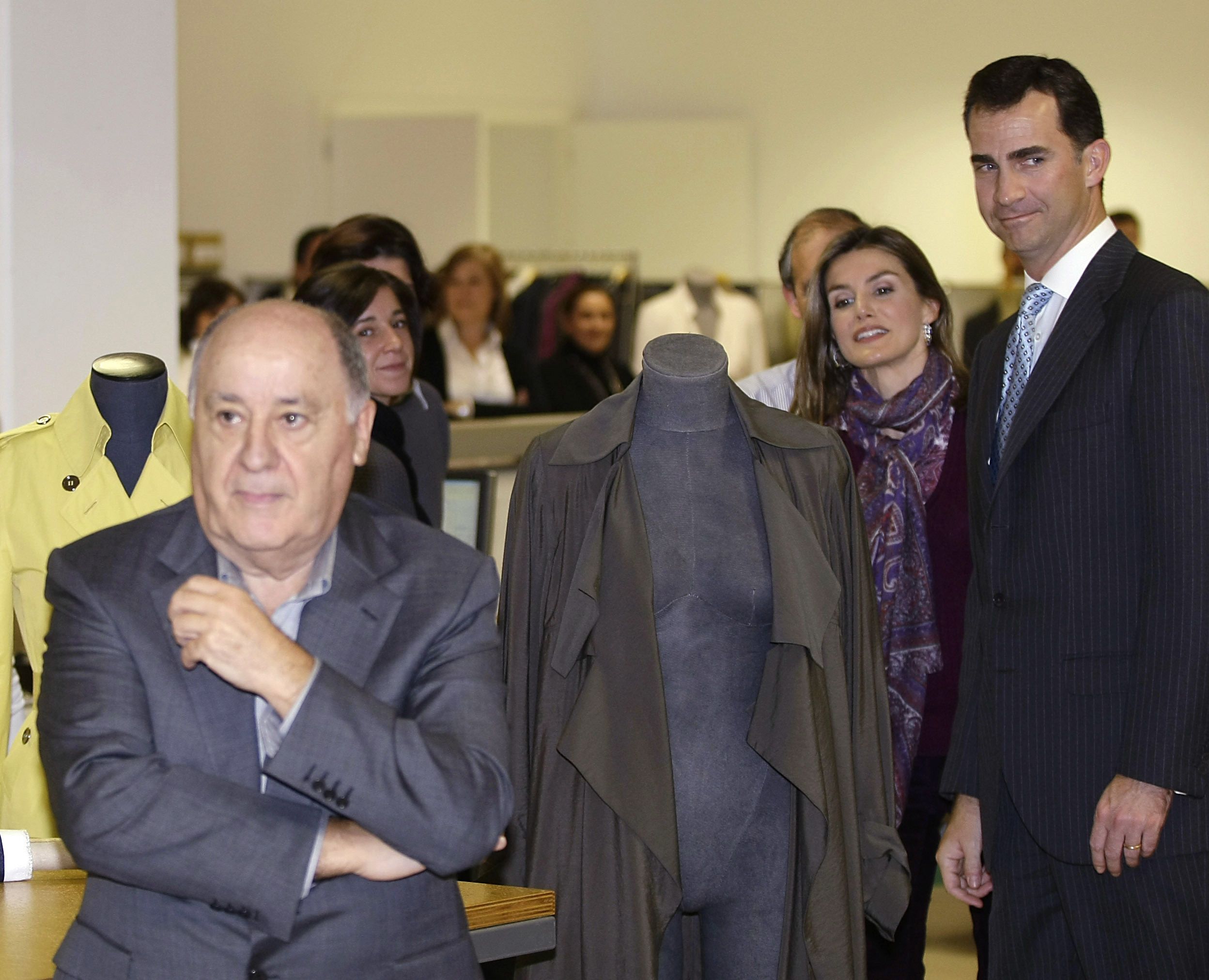 Amancio Ortega and Spain's royal family