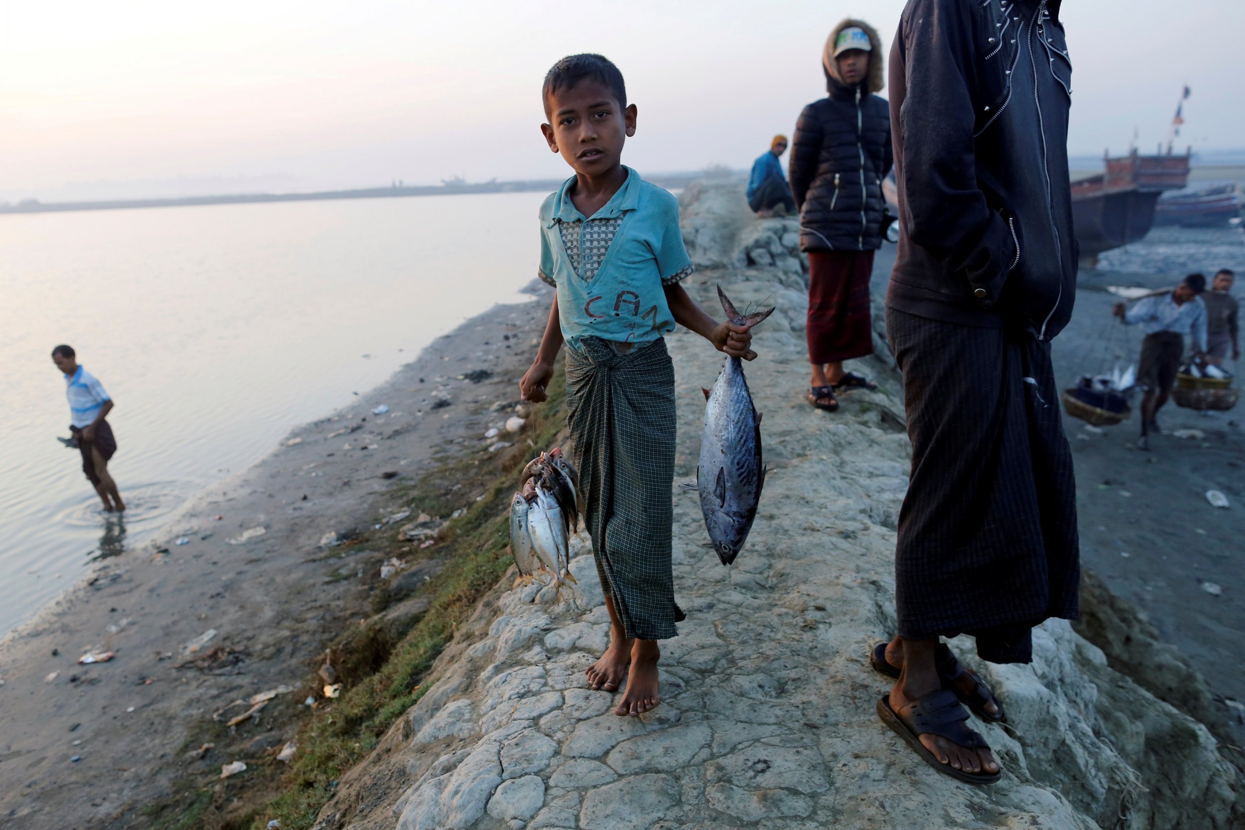 Rohingya boy