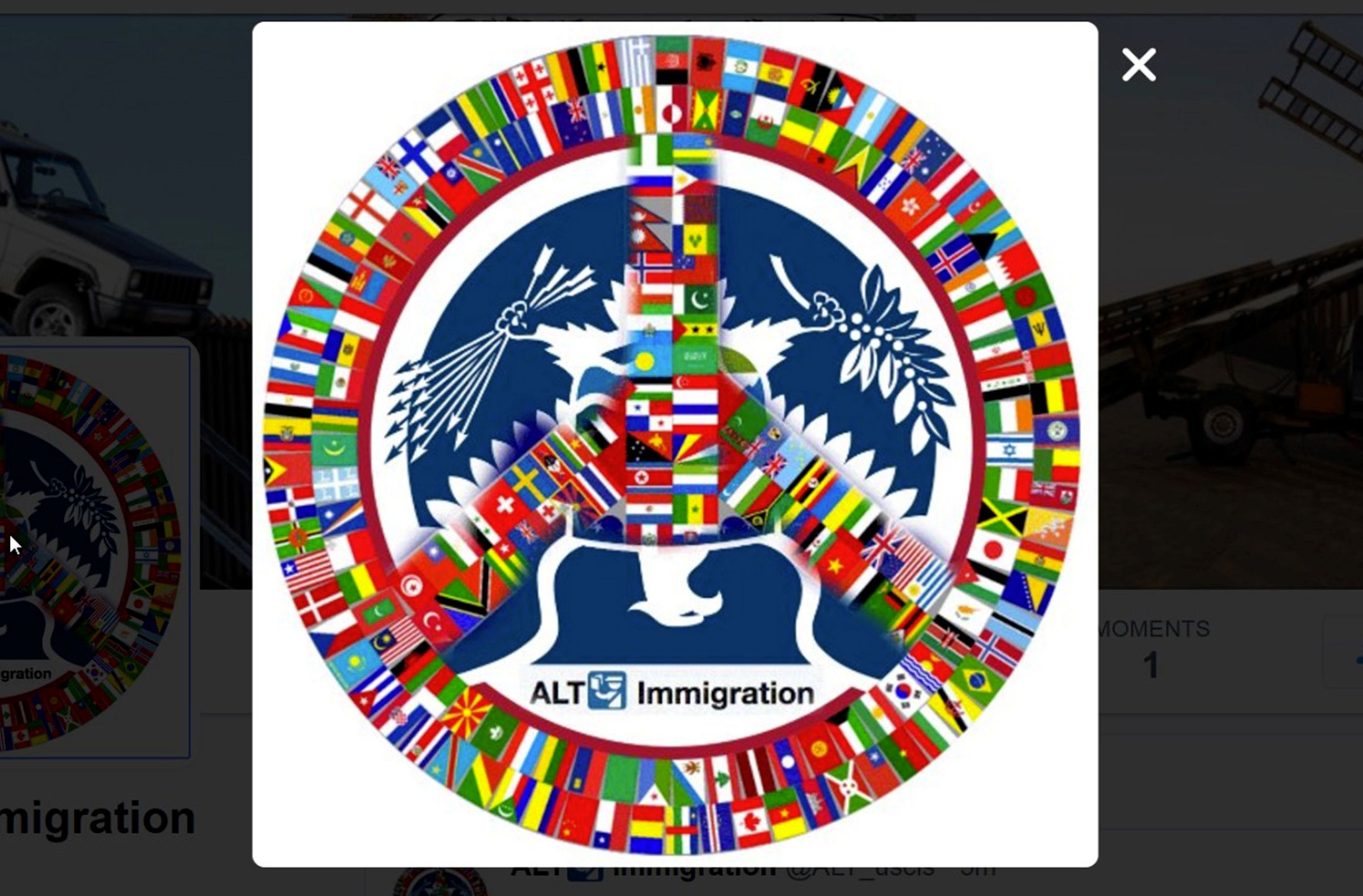 @alt_uscis Anti-Trump Twitter Parody