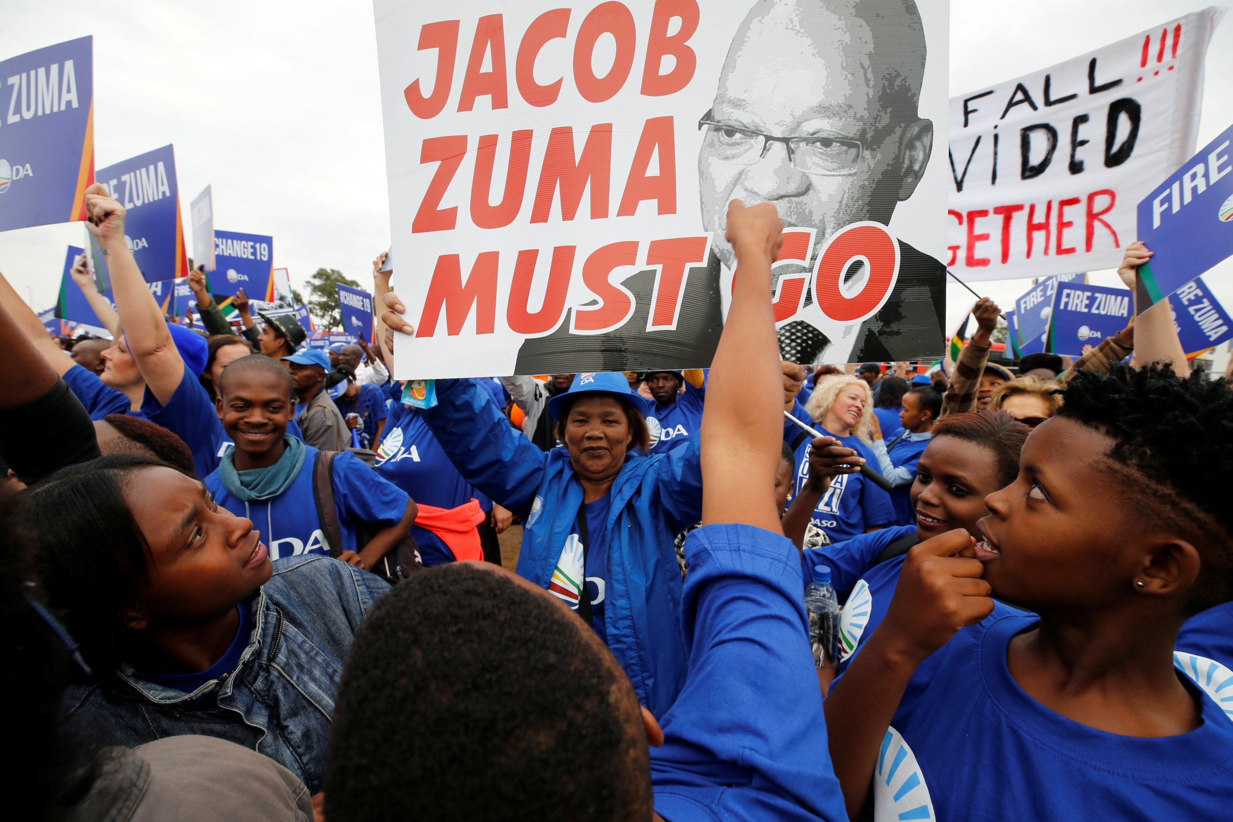 Anti-Zuma protest