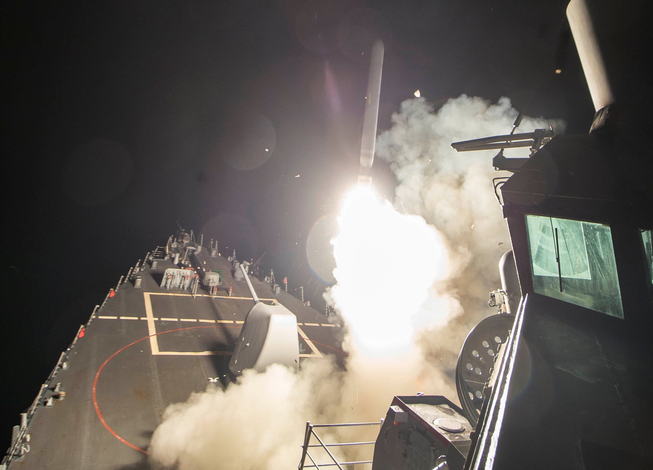 What Is The U.S. Tomahawk Missile Used In The Syria Airstrike? - Newsweek