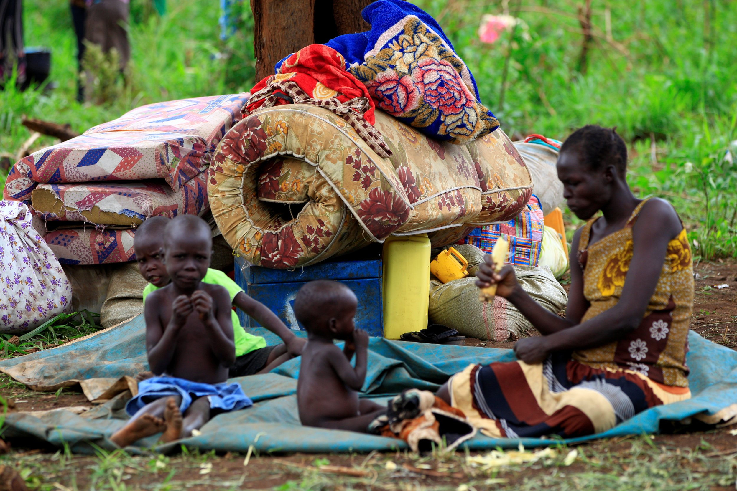 South Sudan displaced persons