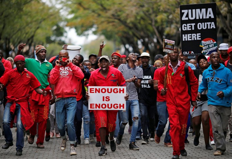 Zuma protest