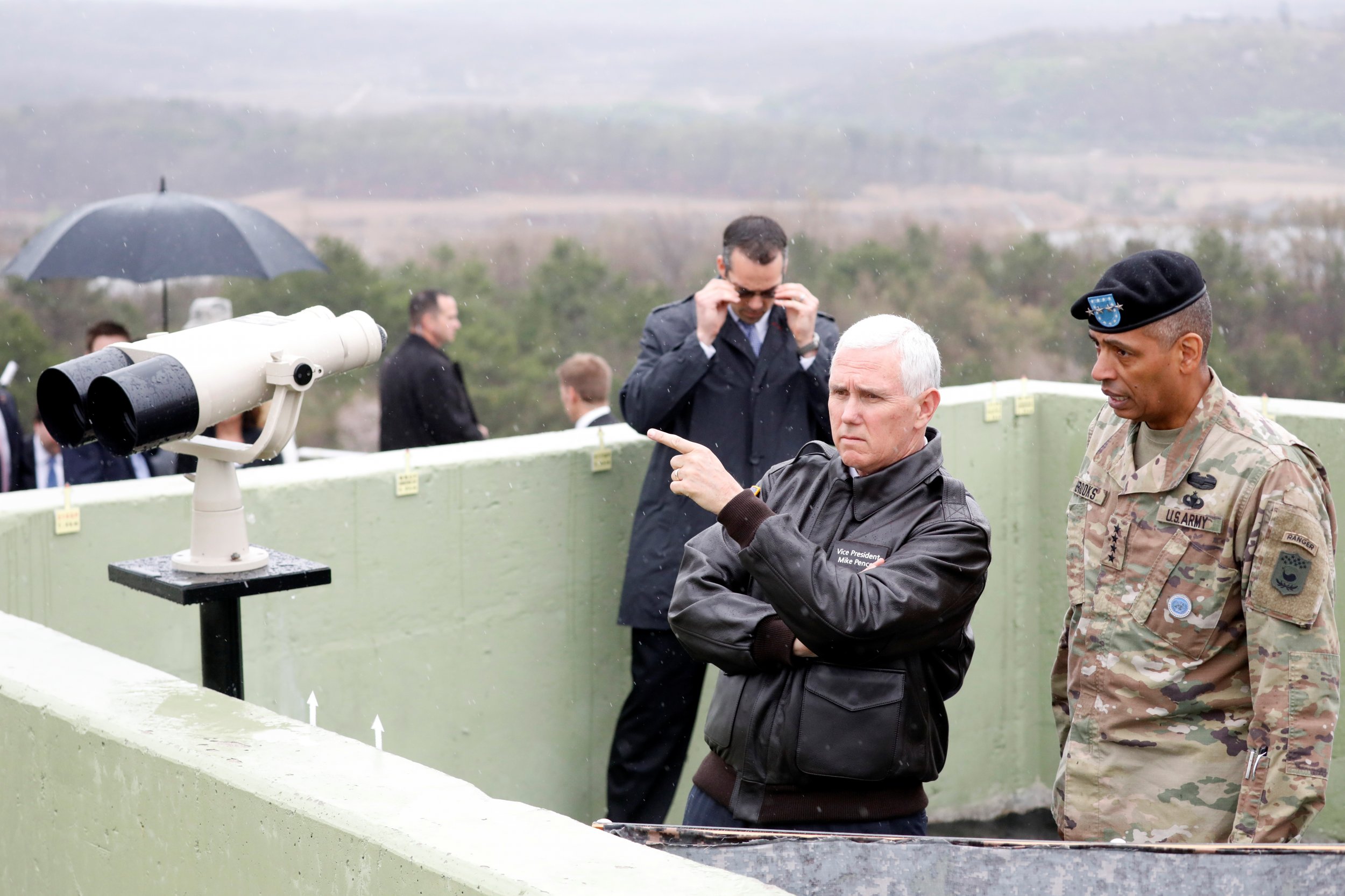 Mike Pence DMZ