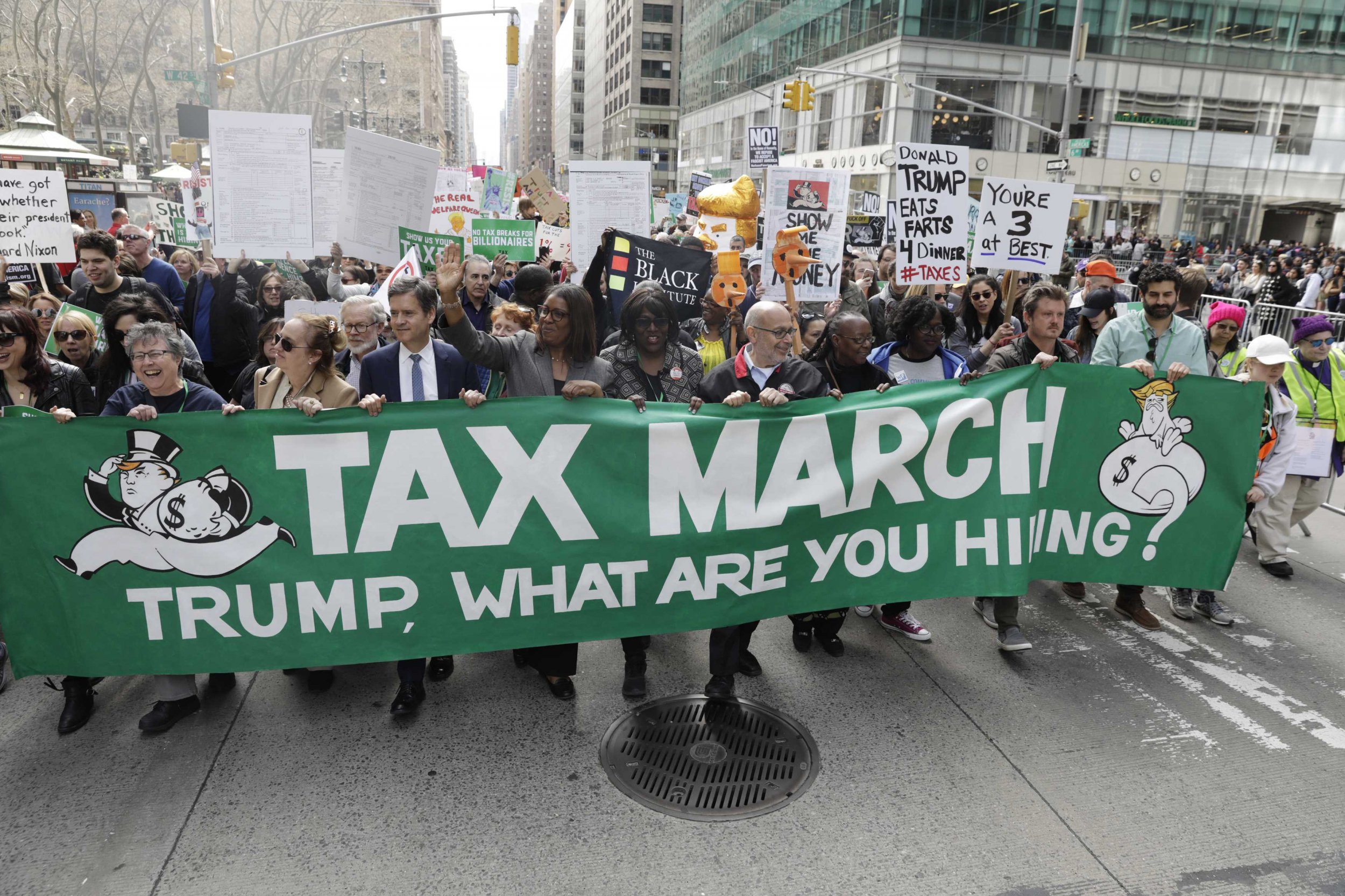 tax march