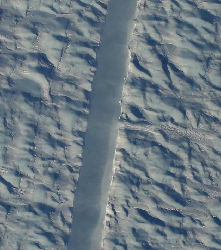 Greenland ice shelf